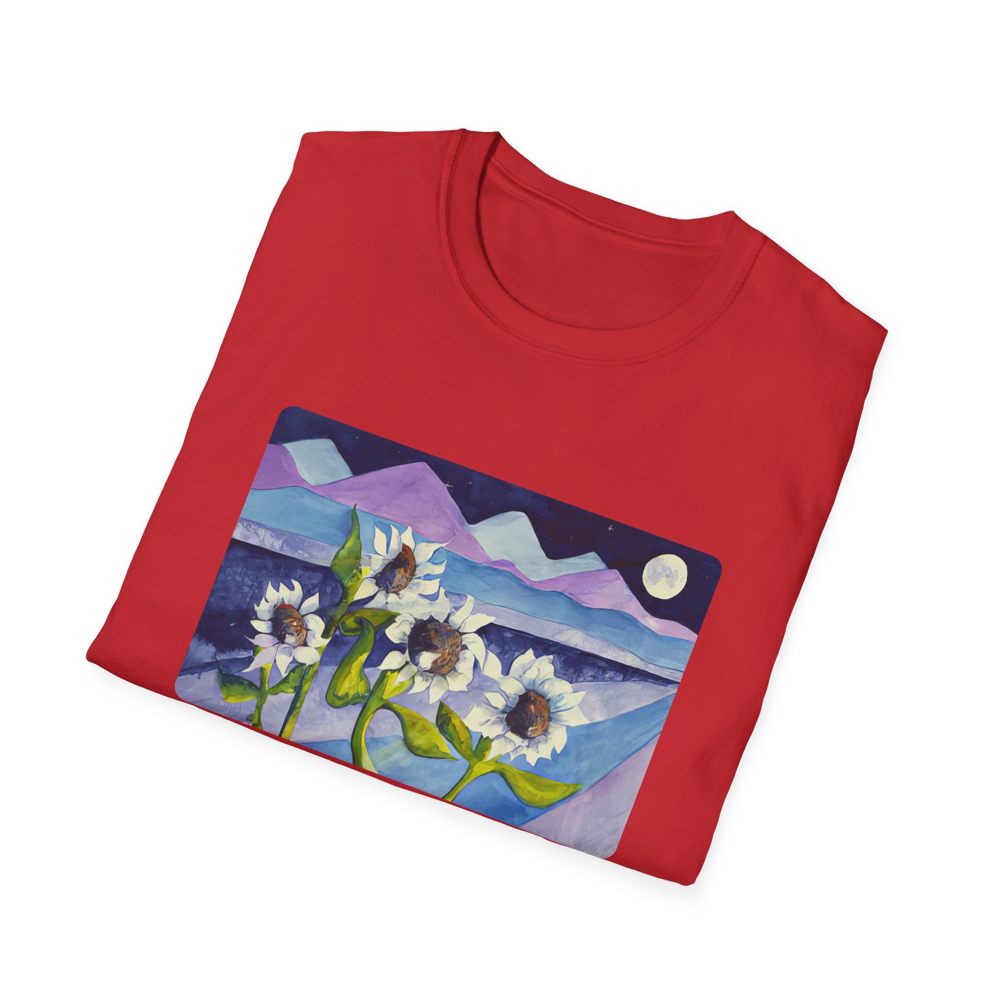 Adrianne Lenker Mema Moonflowers Unisex Softstyle T-shirt