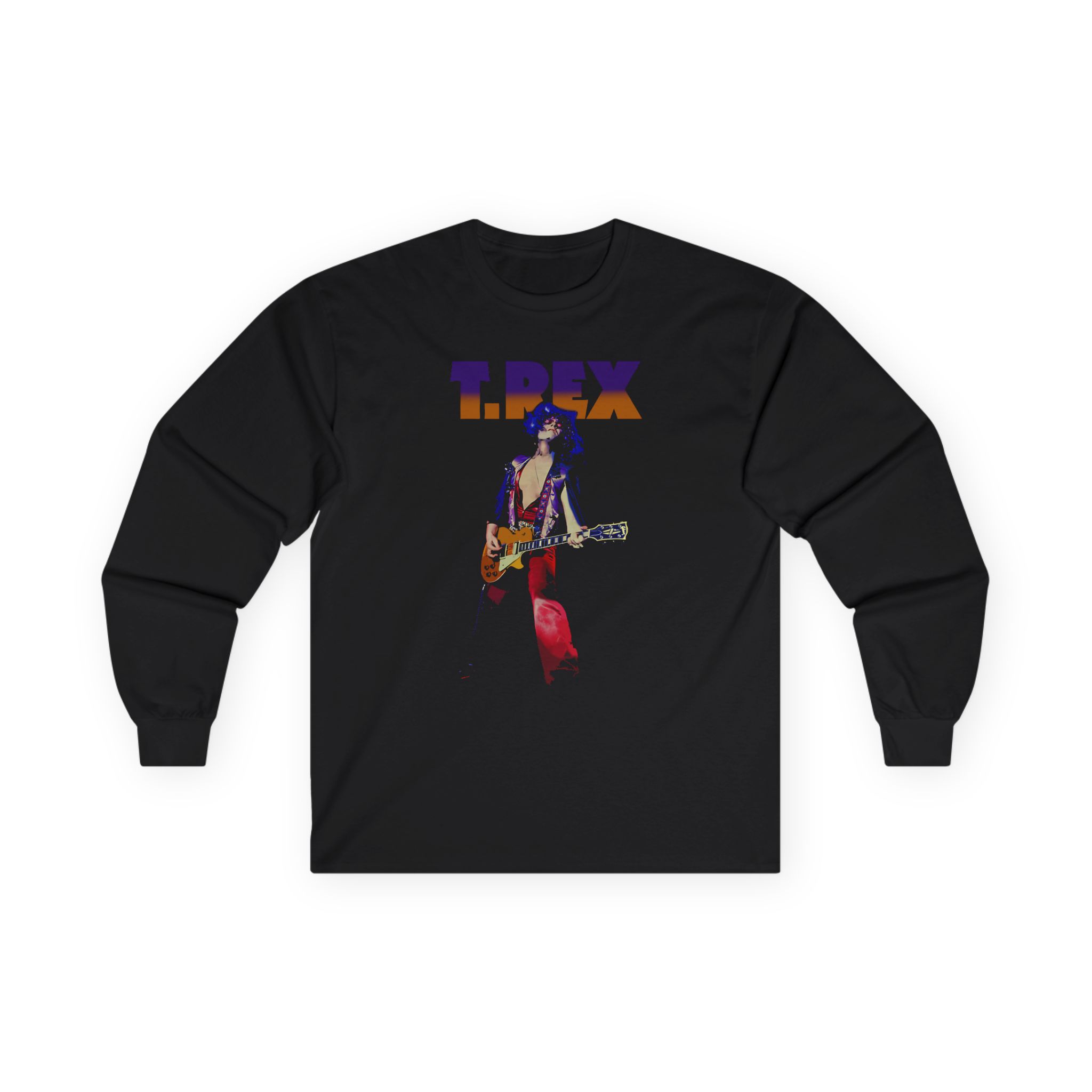T Rex Rockin Unisex Ultra Cotton Long Sleeve Tee