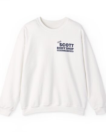 Keith Scott Body Shop One Tree Hill Unisex Heavy Blend Crewneck Sweatshirt