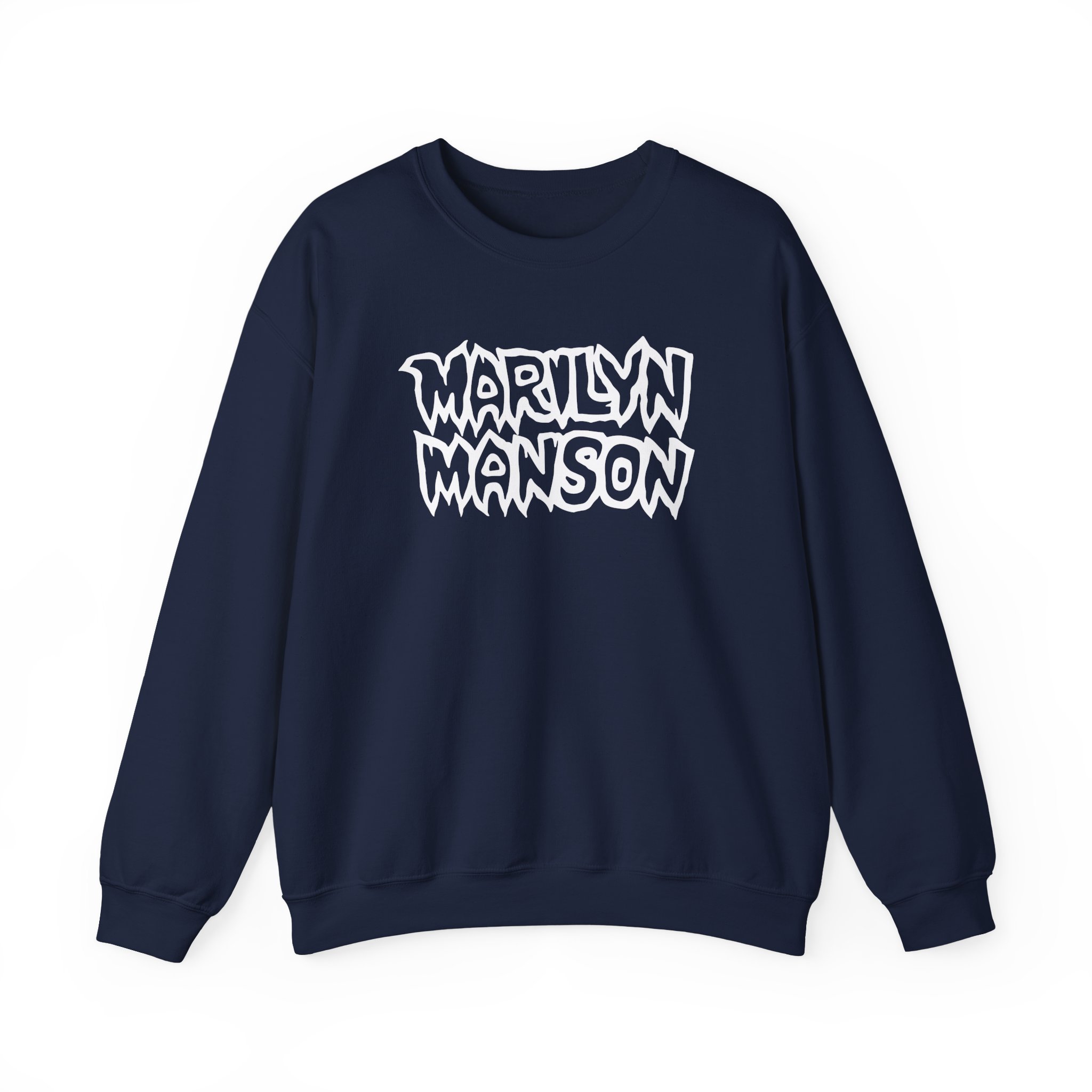 Marilyn Manson Unisex Heavy Blendâ„¢ Crewneck Sweatshirt