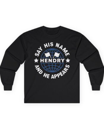Joe Hendry Say His Name Unisex Ultra Cotton Long Sleeve Tee