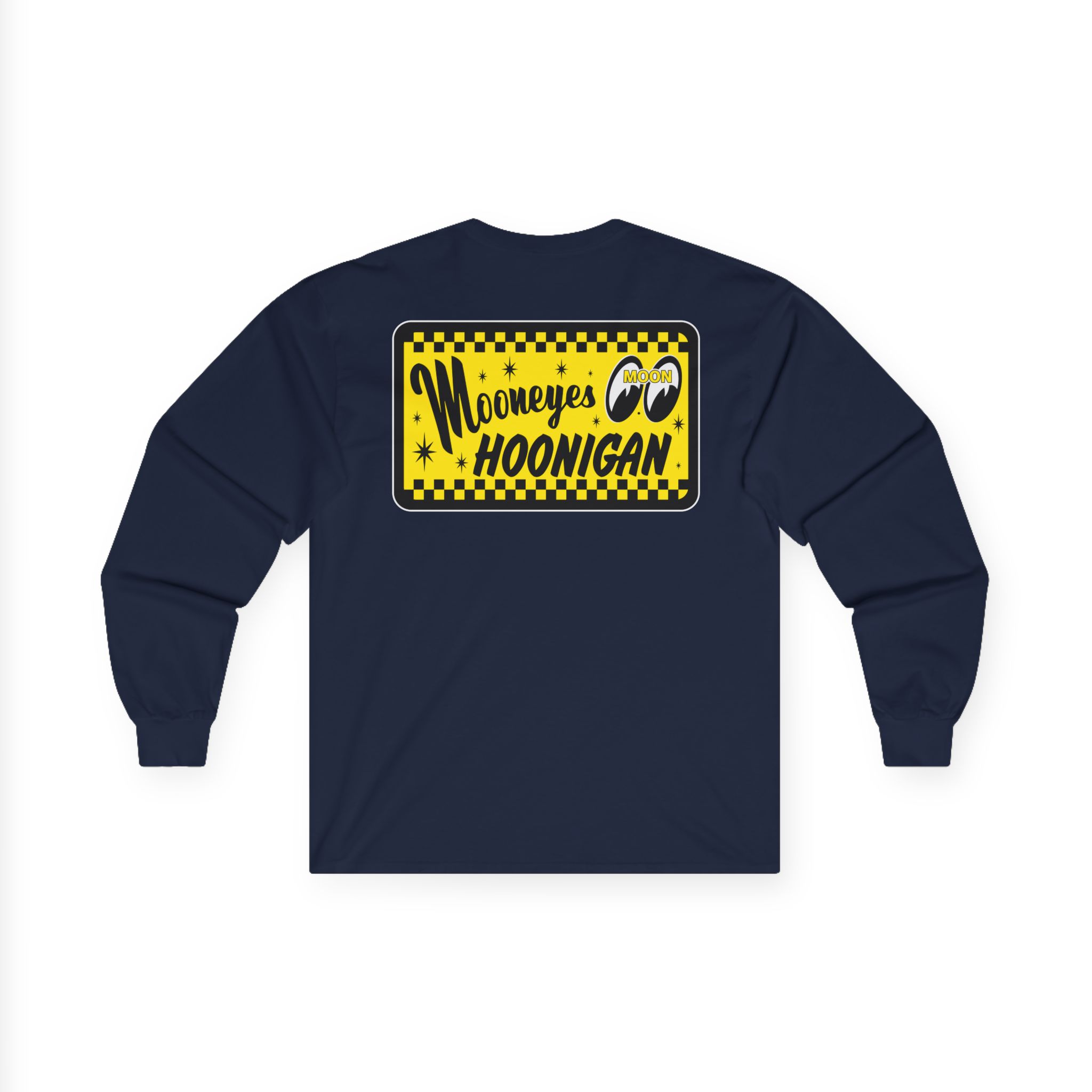 Ken Block Hoonigan X Mooneyes Go With Hoon Unisex Ultra Cotton Long Sleeve Tee