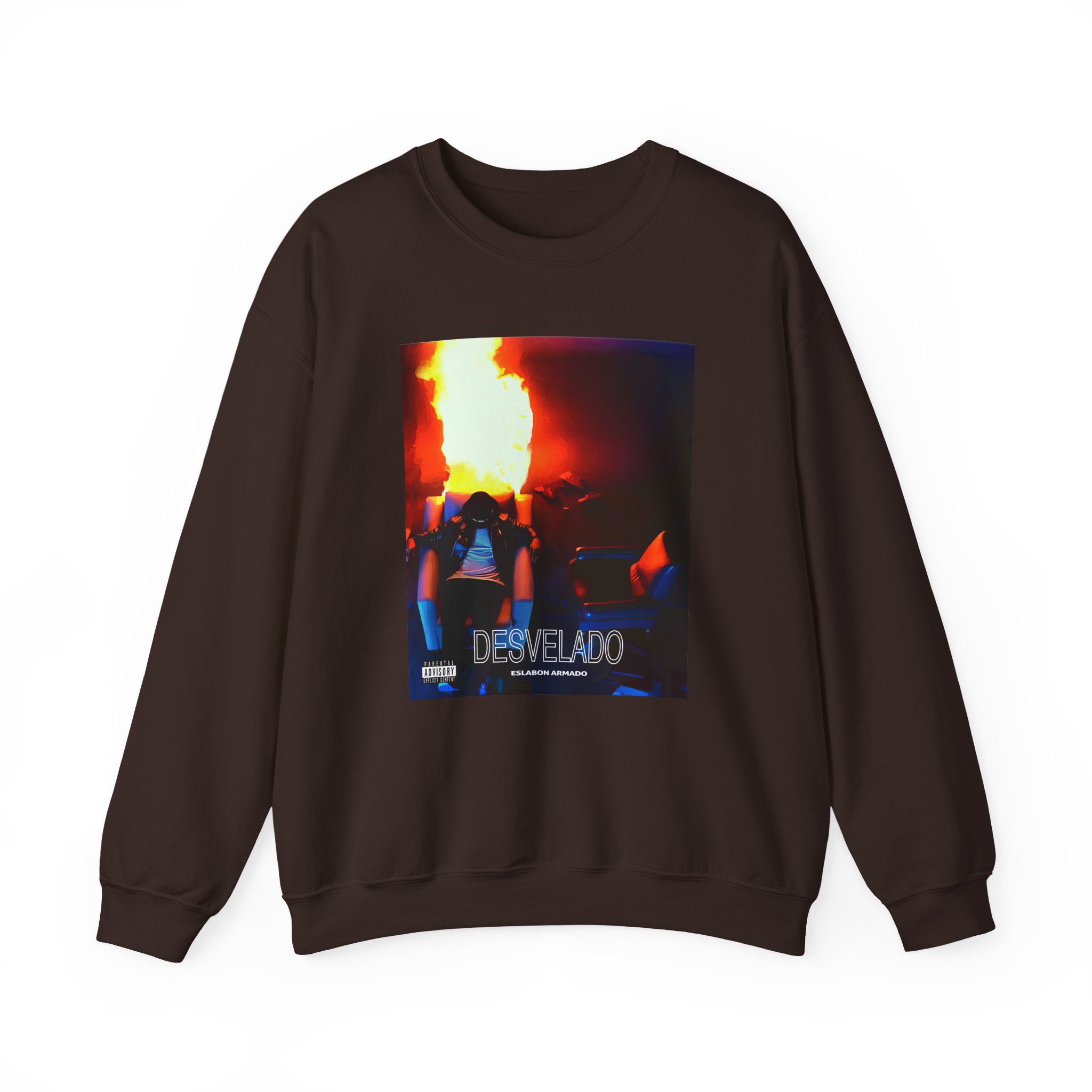 Eslabon Armado Desvelado Album Unisex Heavy Blendâ„¢ Crewneck Sweatshirt