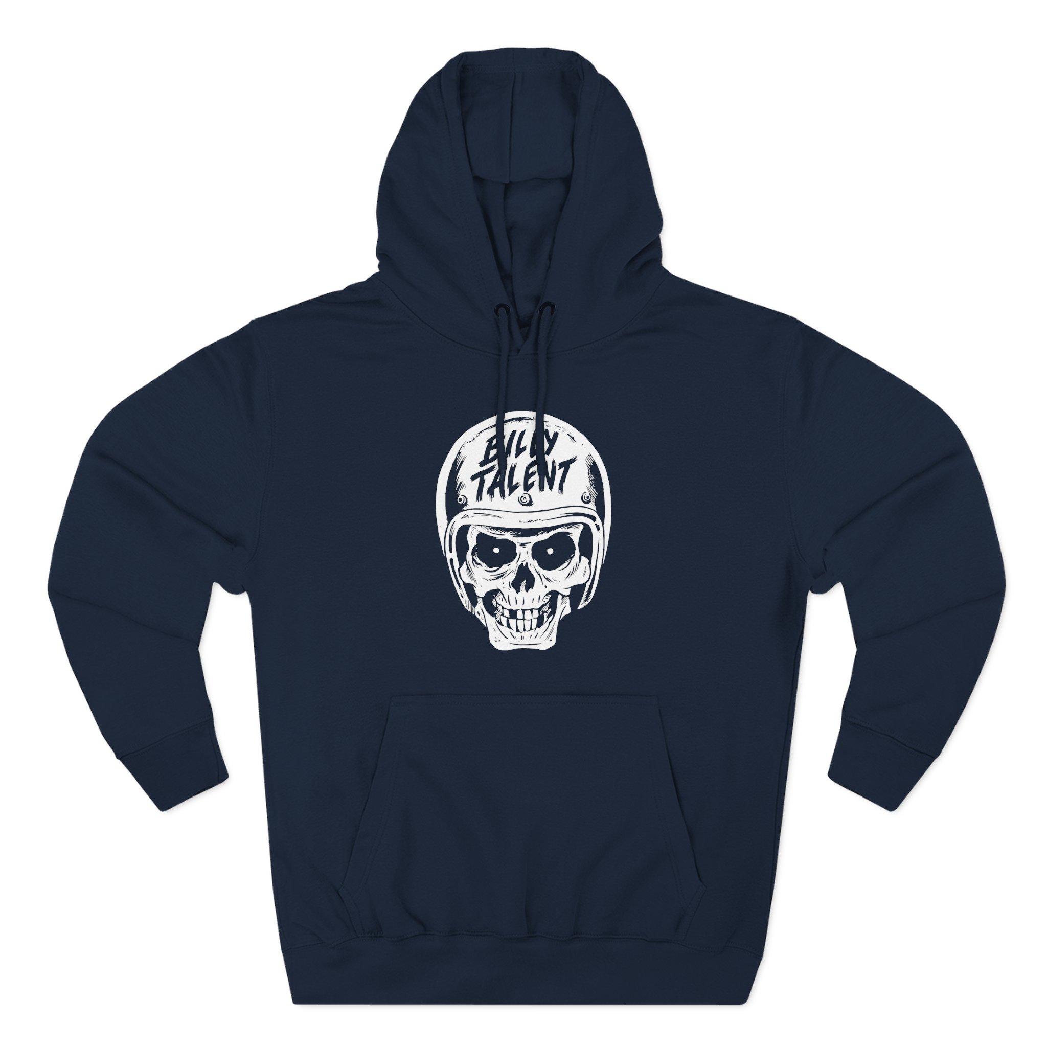 Billy Talent Skull Rider Glow-in-the-dark Three-Panel Fleece Hoodie