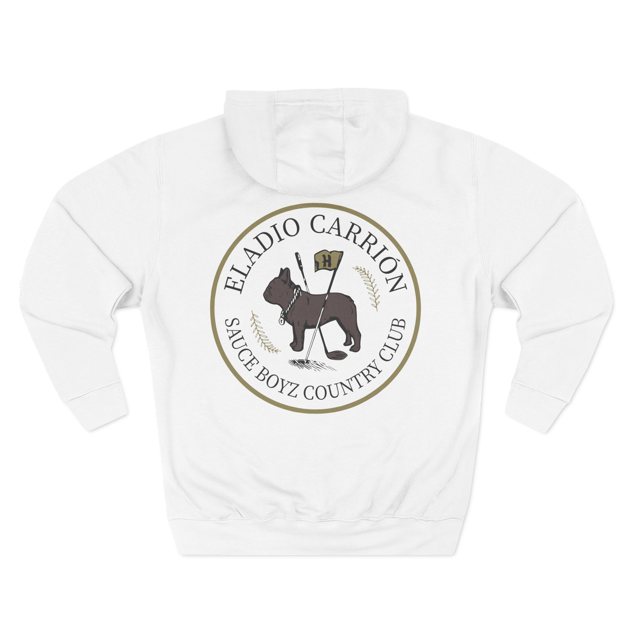 Eladio Carrion Country Club Three-Panel Fleece Hoodie