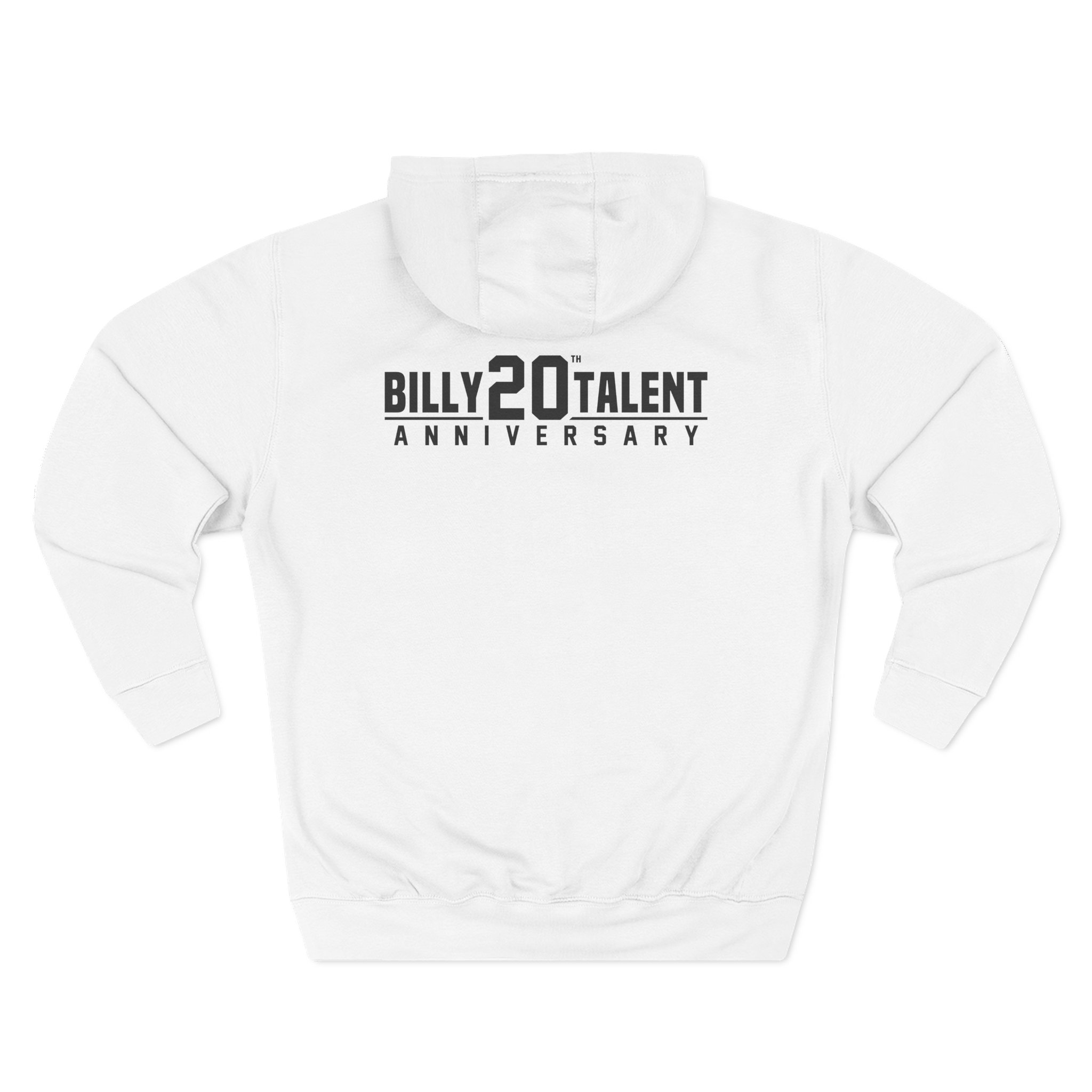 Billy Talent 20th Anniversary Three-Panel Fleece Hoodie