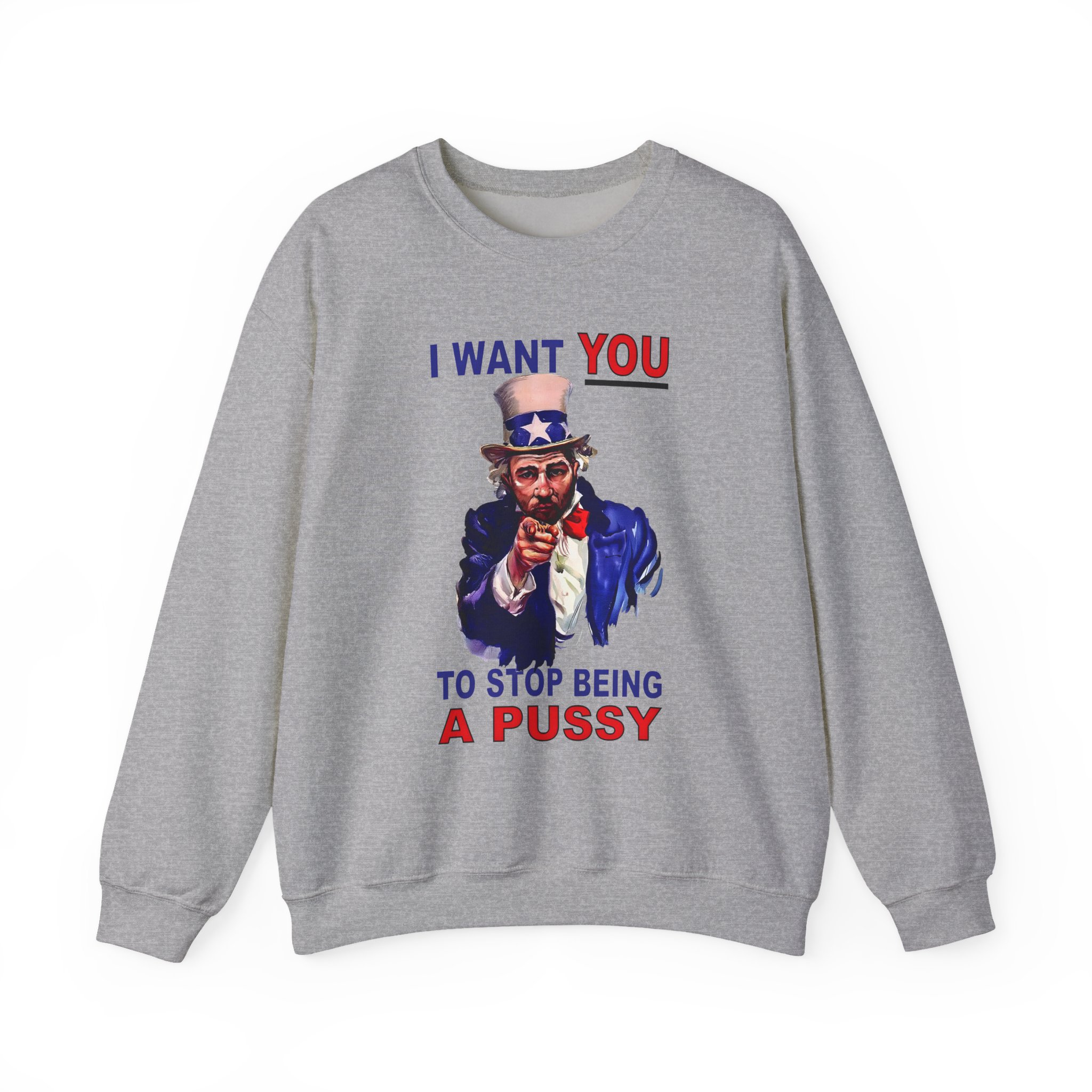 Sean Strickland Don't Be a P***y Unisex Heavy Blendâ„¢ Crewneck Sweatshirt