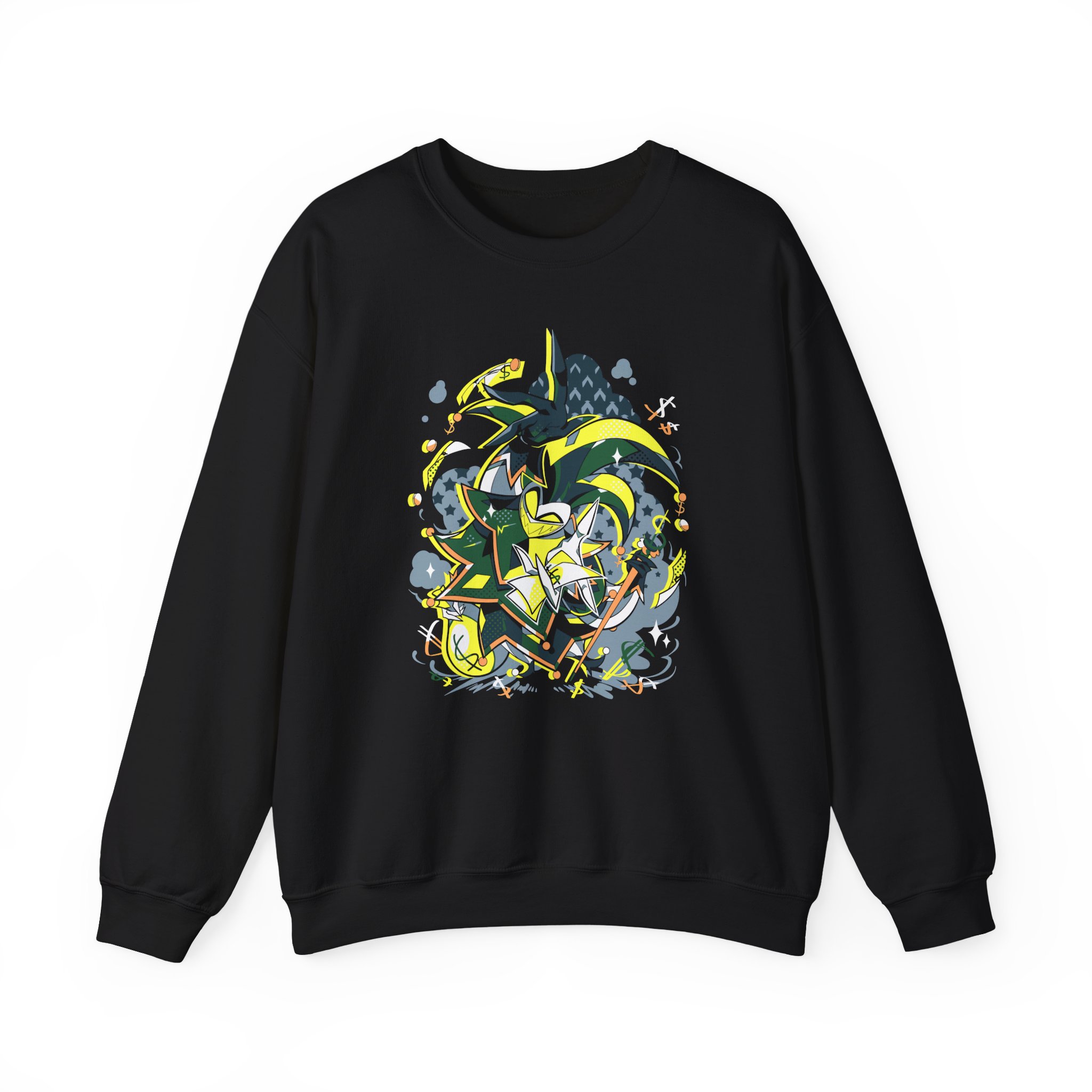 Vivziepop Mammon Unisex Heavy Blendâ„¢ Crewneck Sweatshirt