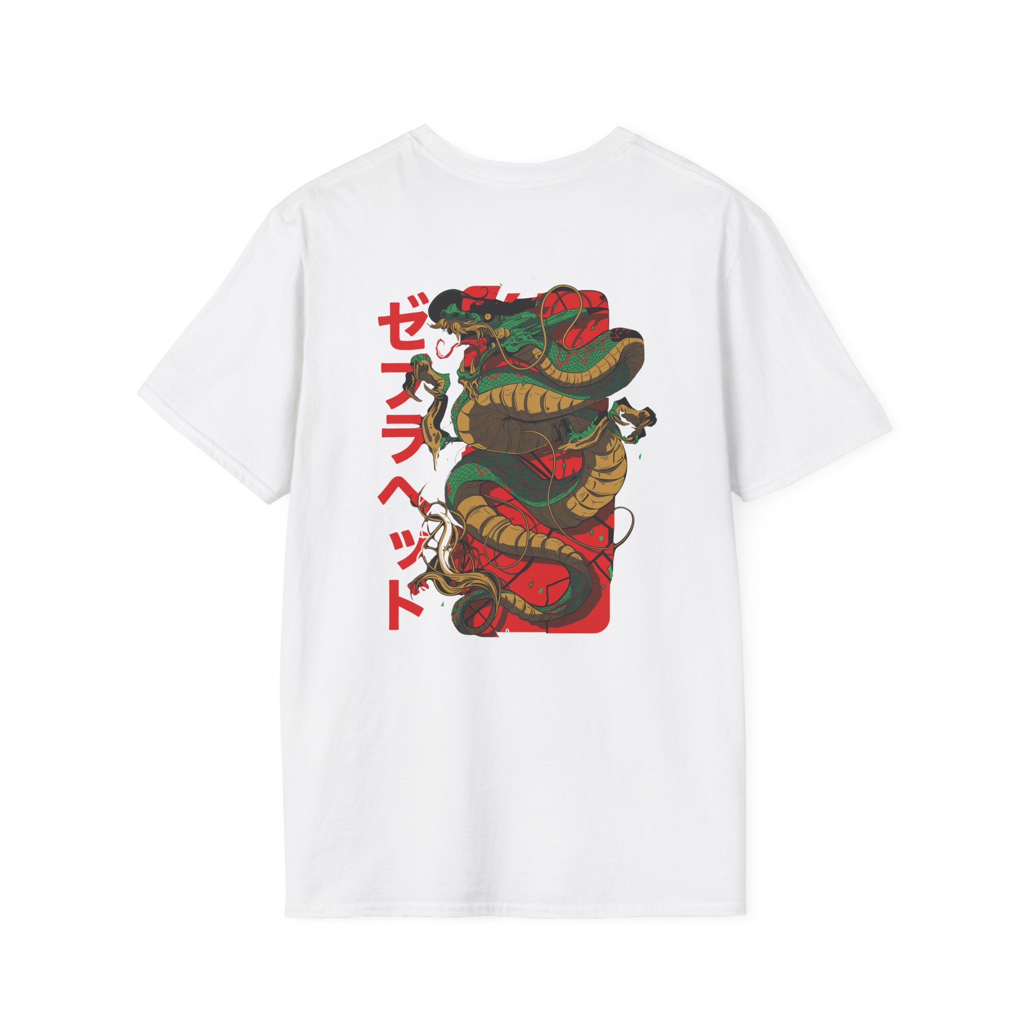 Zebrahead Japanese Dragon Unisex Softstyle T-Shirt