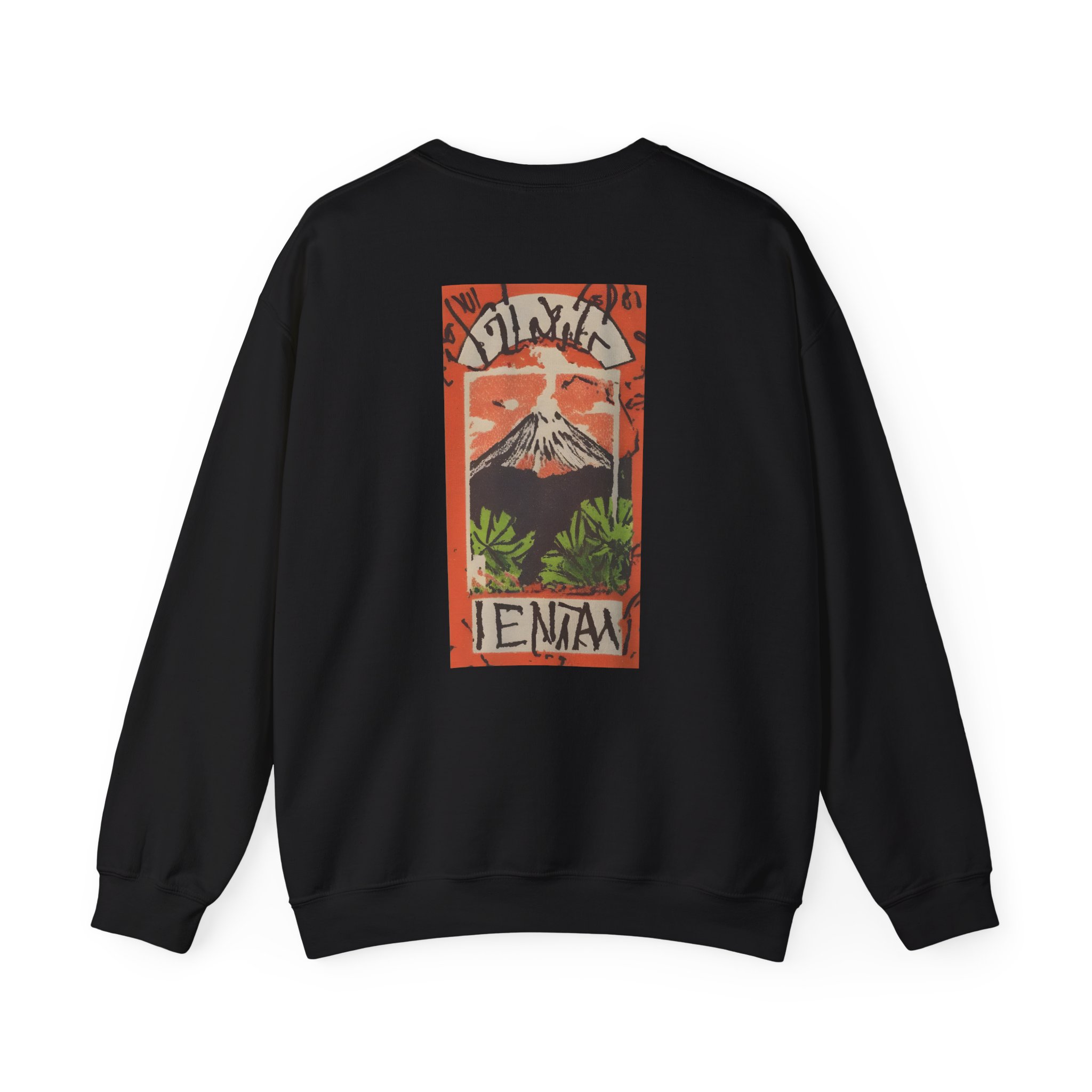 Jungle Volcano Art Unisex Heavy Blendâ„¢ Crewneck Sweatshirt