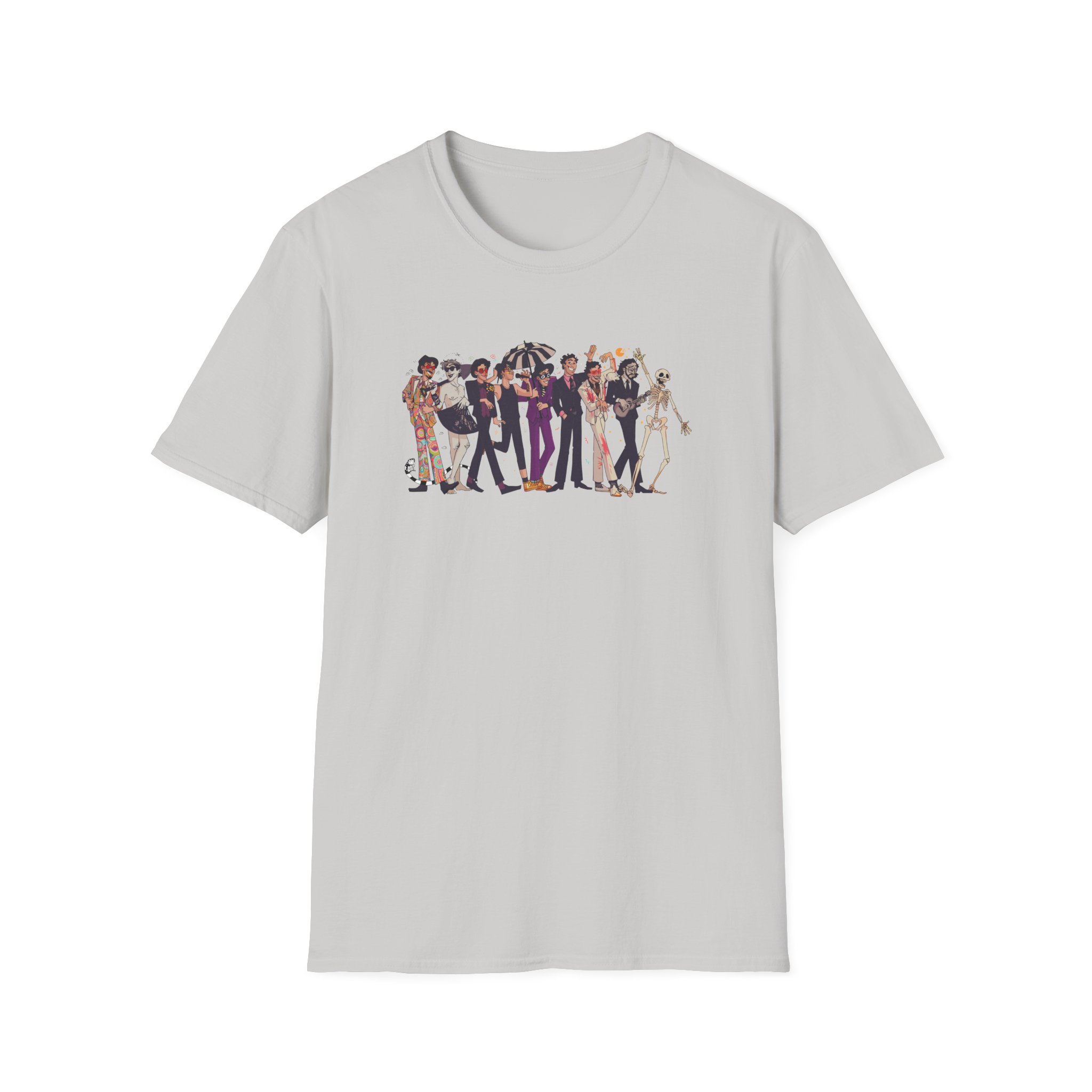 Will Wood Death of the Author Unisex Softstyle T-Shirt