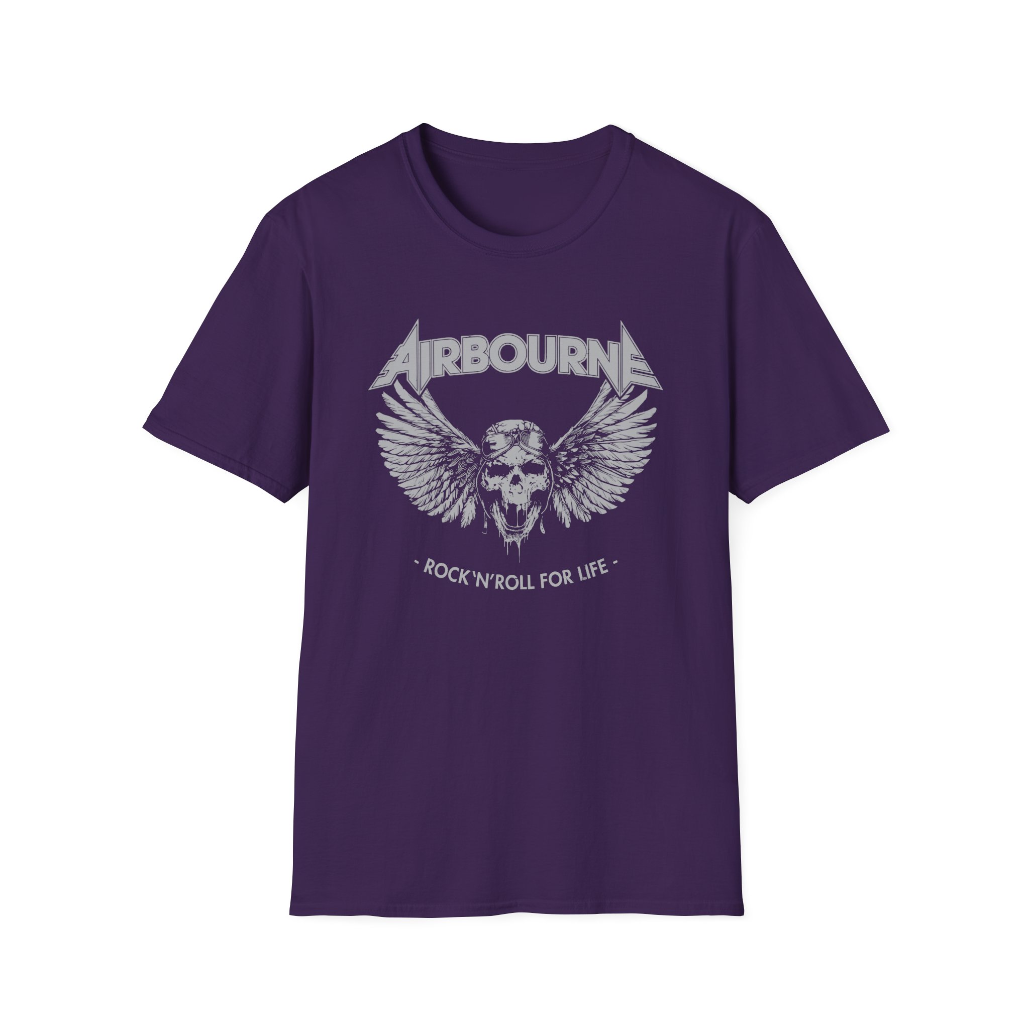 Airbourne - Rock N Roll for Life Unisex Softstyle T-Shirt