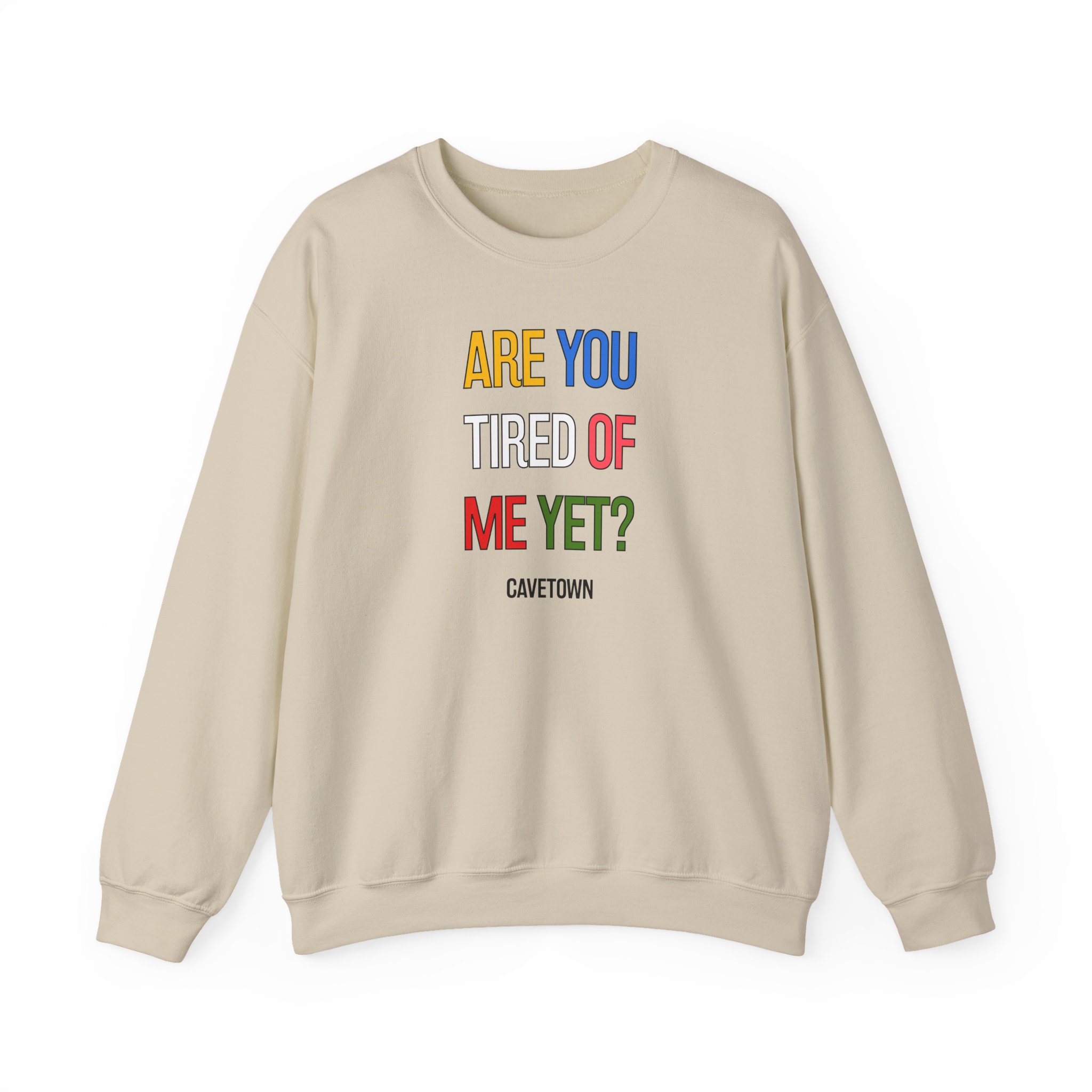Cavetown Are You Tired of Me Yet Unisex Heavy Blendâ„¢ Crewneck Sweatshirt