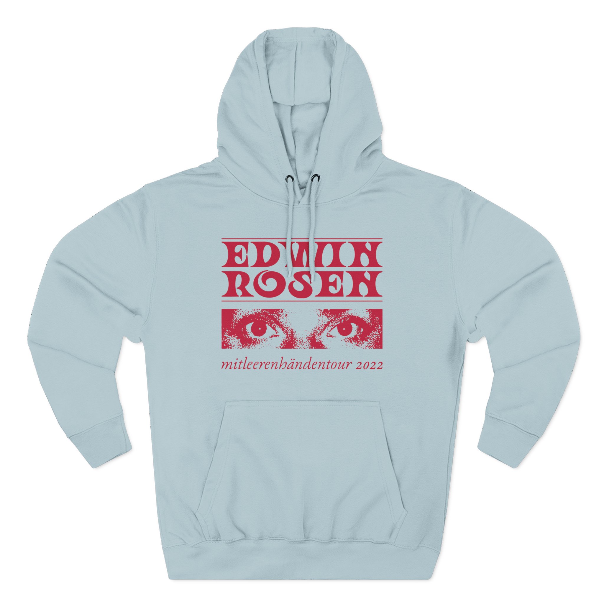 Edwin Rosen Eyes Three-Panel Fleece Hoodie