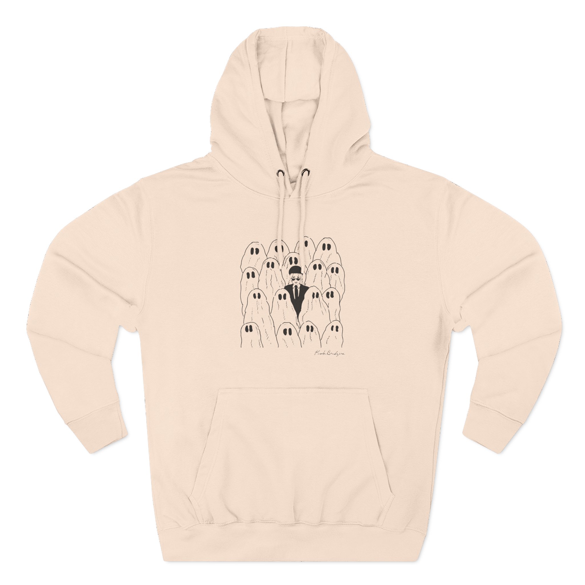 Phoebe Bridgers Ghost Three-Panel Fleece Hoodie