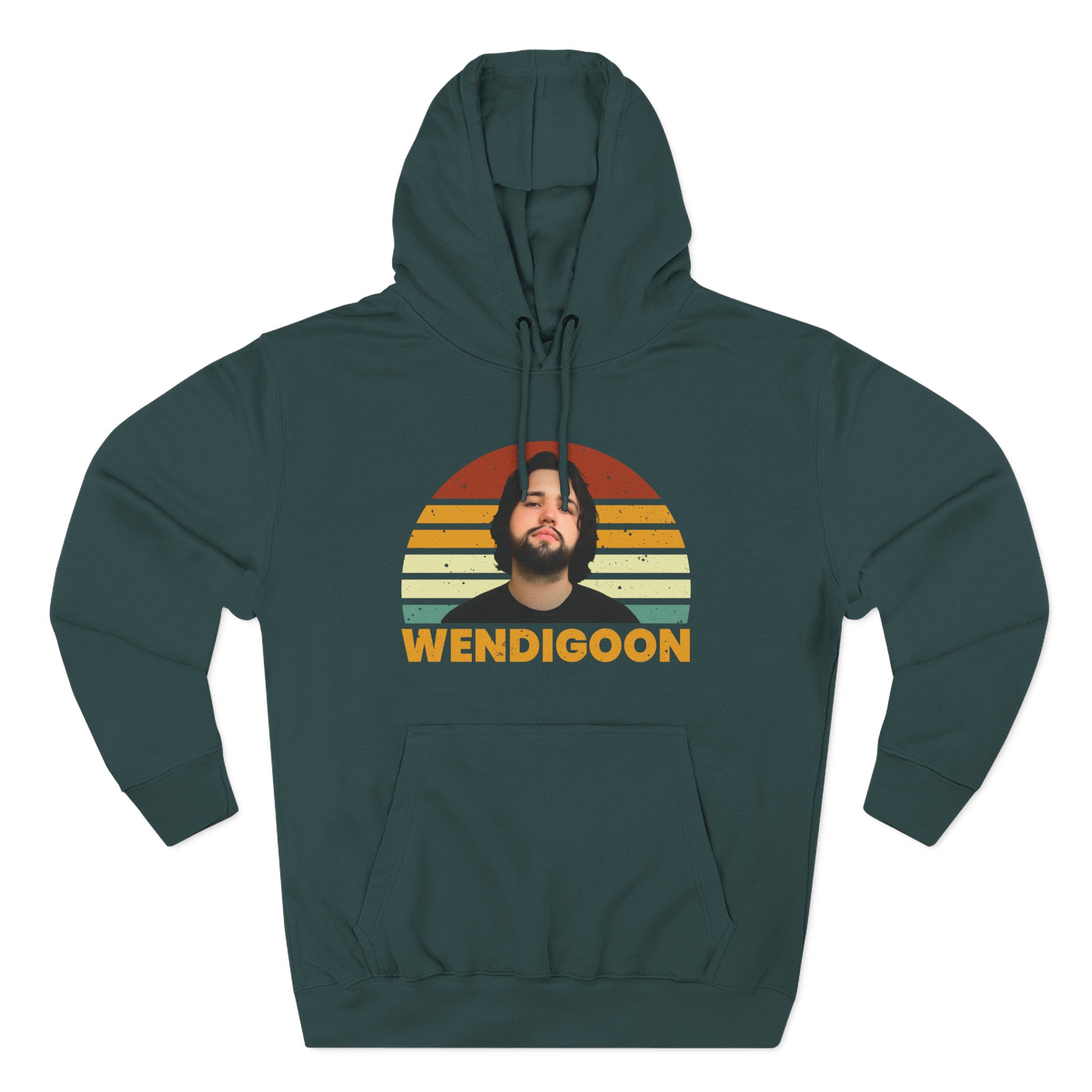 Wendigoon Three-Panel Fleece Hoodie