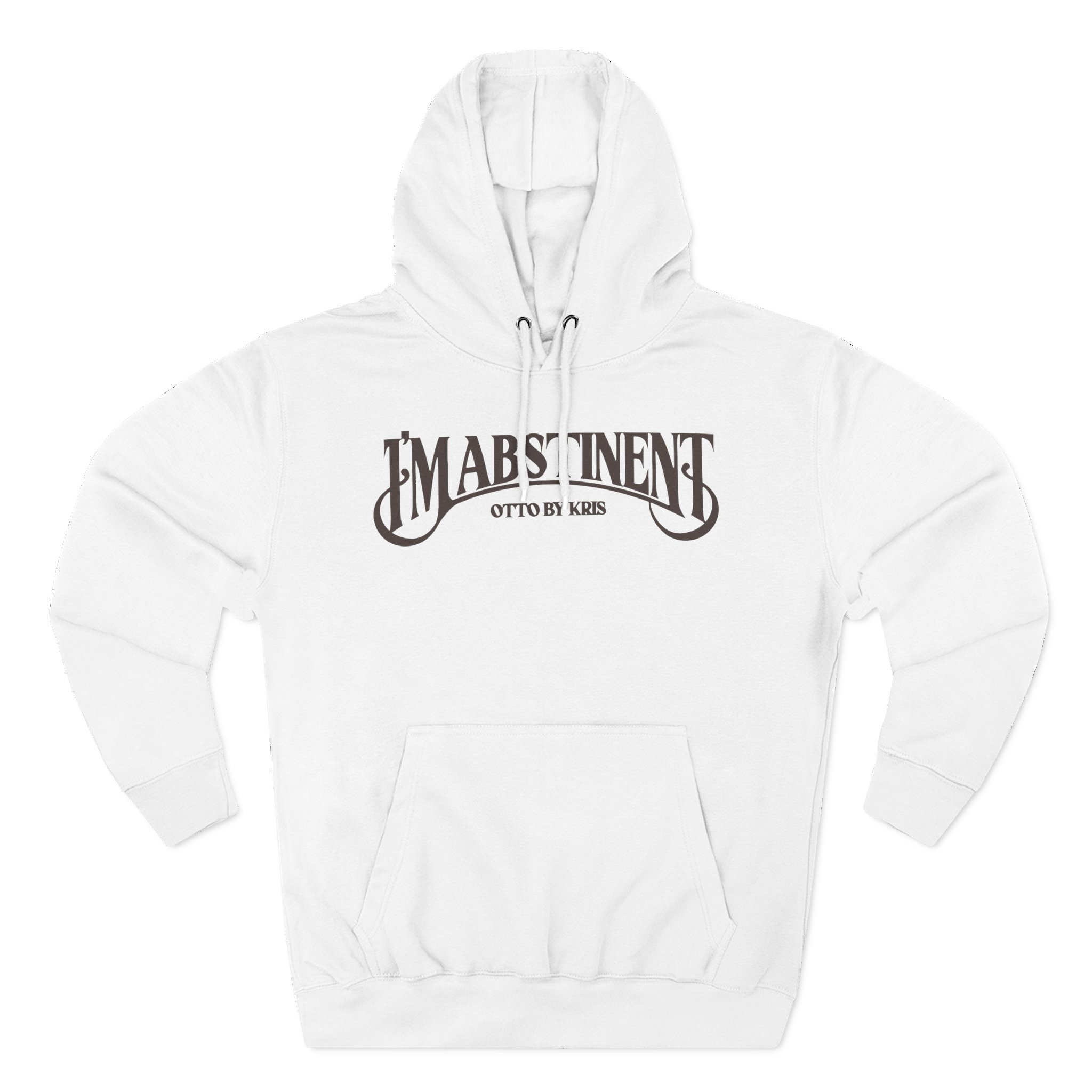Kallmekris I'm Abstinent Three-Panel Fleece Hoodie