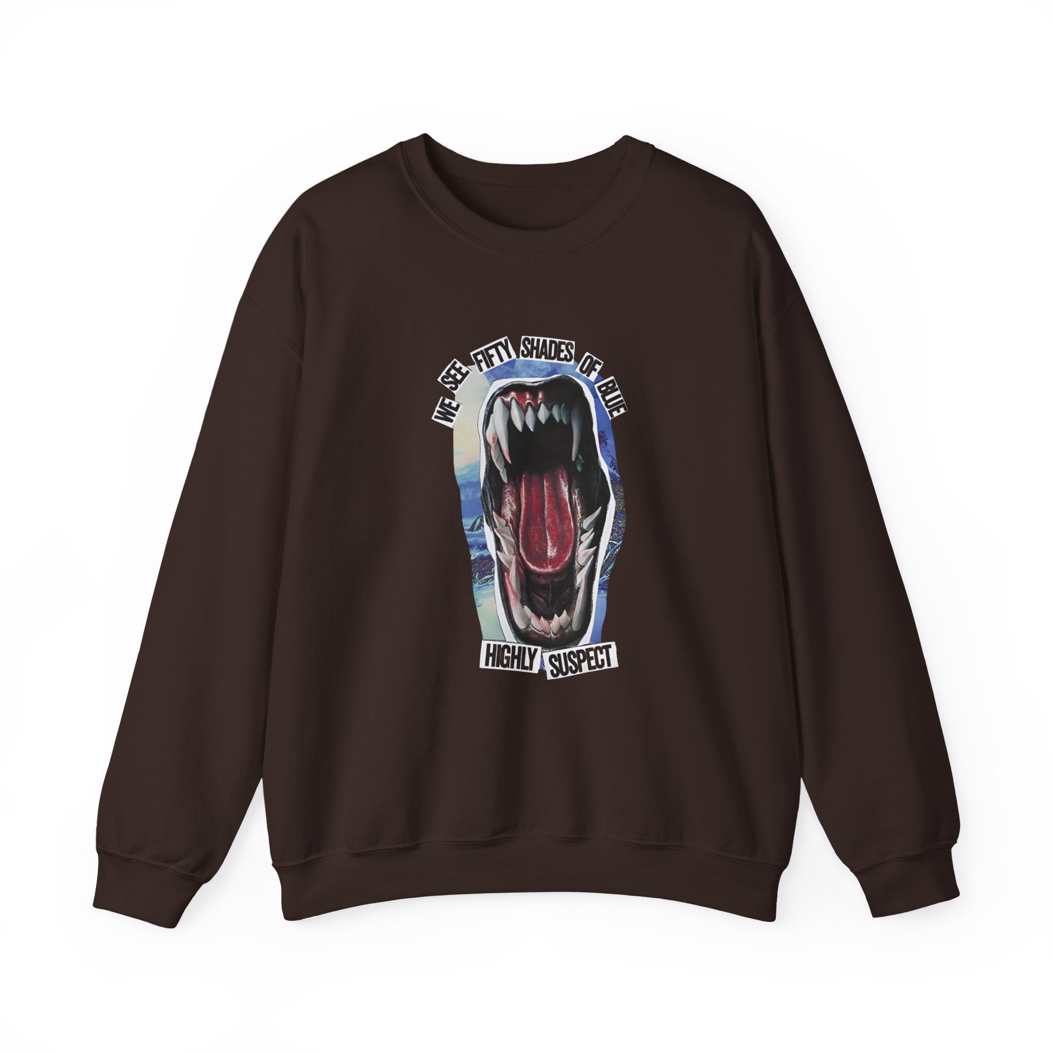 Highly Suspect the Blue-eyed Devil Unisex Heavy Blend Crewneck Sweatshirt