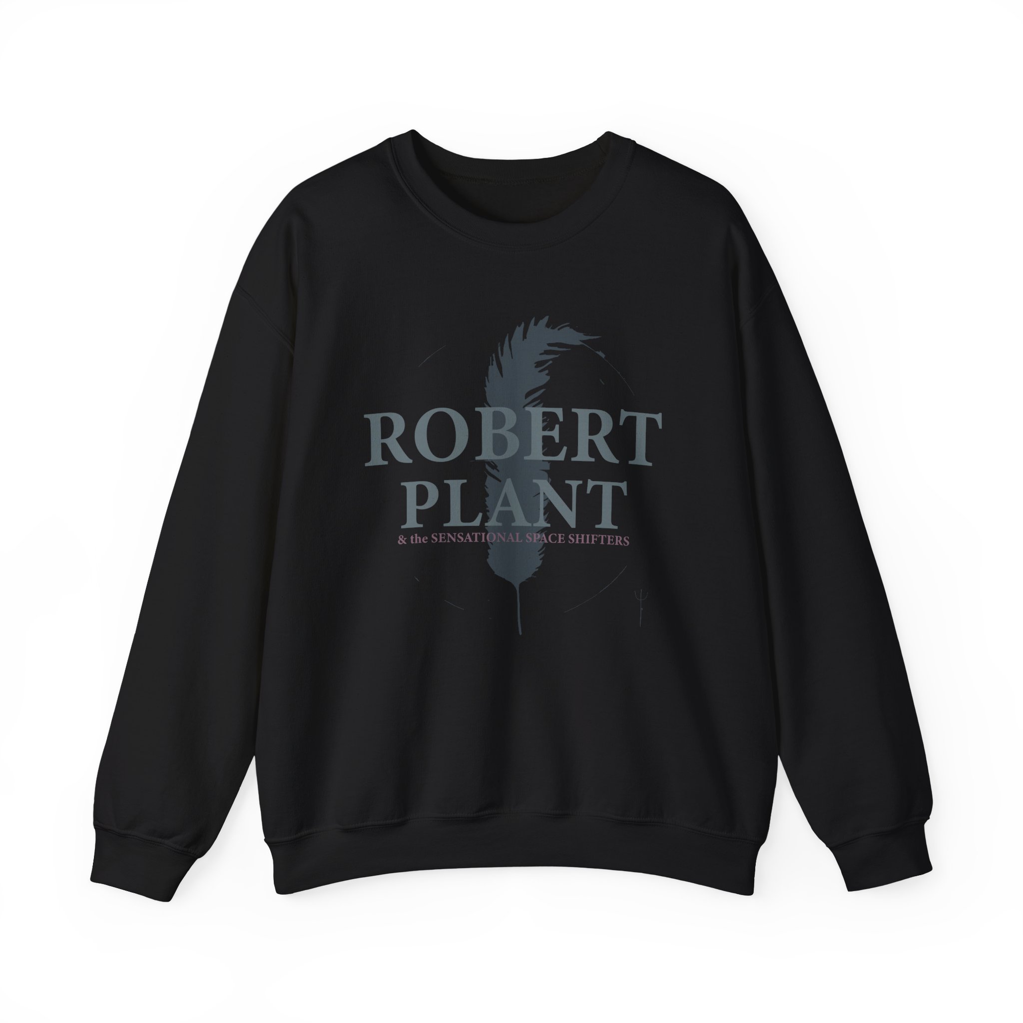Robert Plant Sketch Feather Unisex Heavy Blendâ„¢ Crewneck Sweatshirt