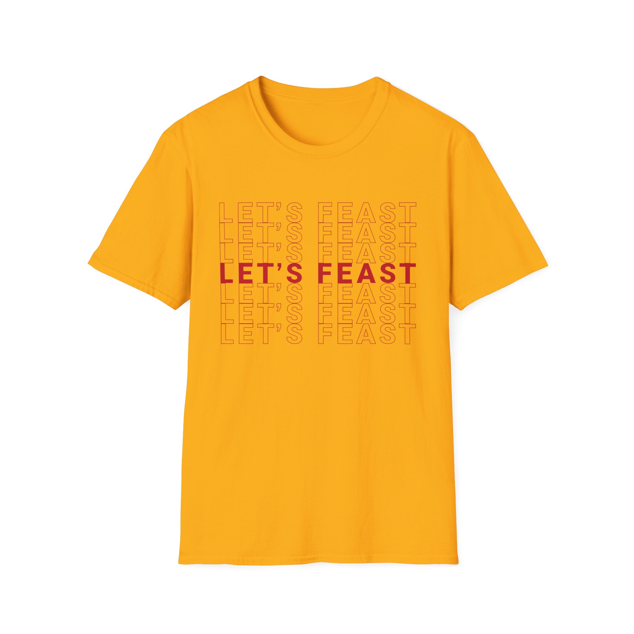 Elyse Myers Let’s Feast Unisex Softstyle T-Shirt