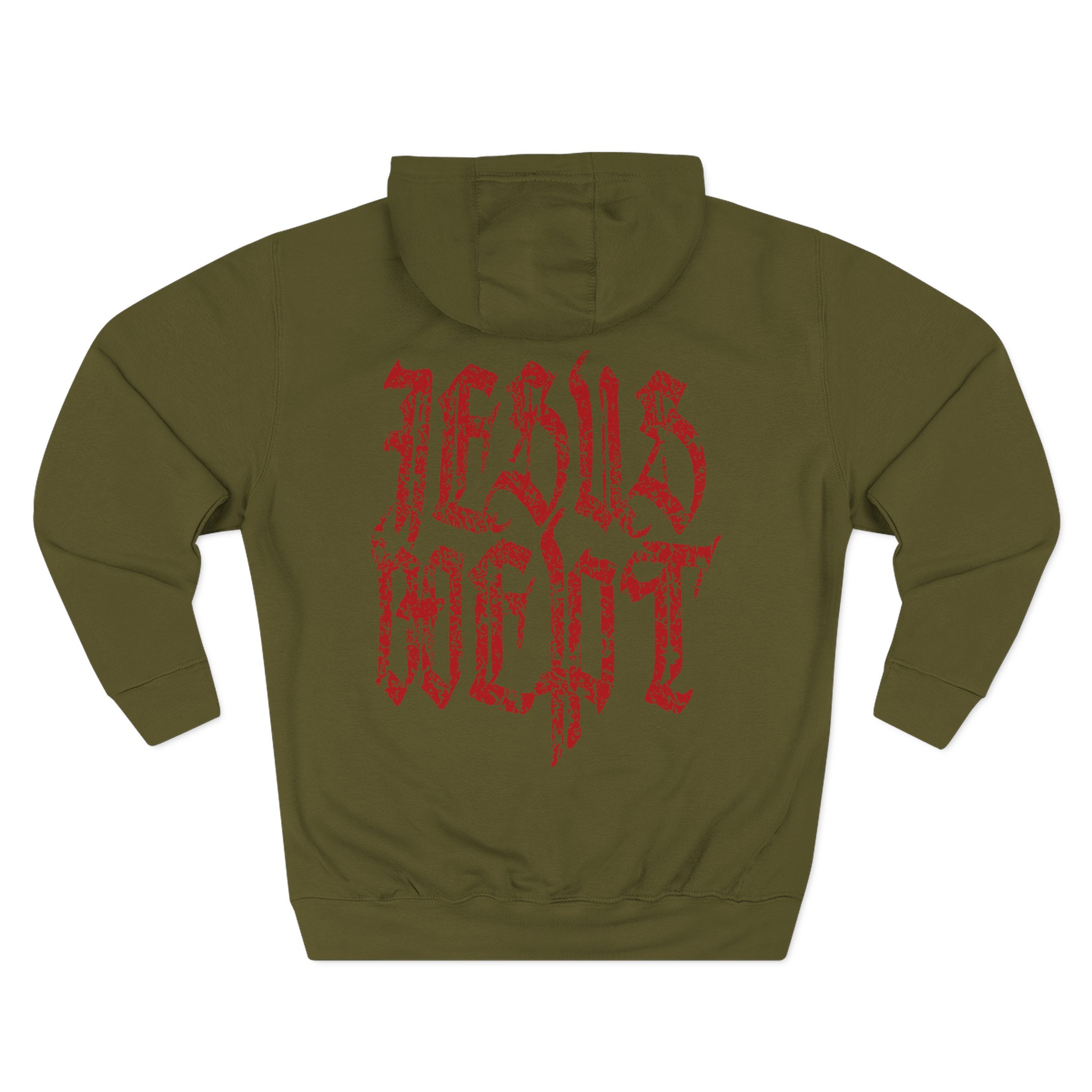 Machine Head Jesus Wept Three-Panel Fleece Hoodie