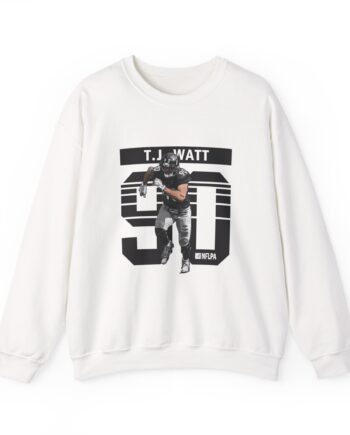 Tj Watt Grunge Unisex Heavy Blend™ Crewneck Sweatshirt