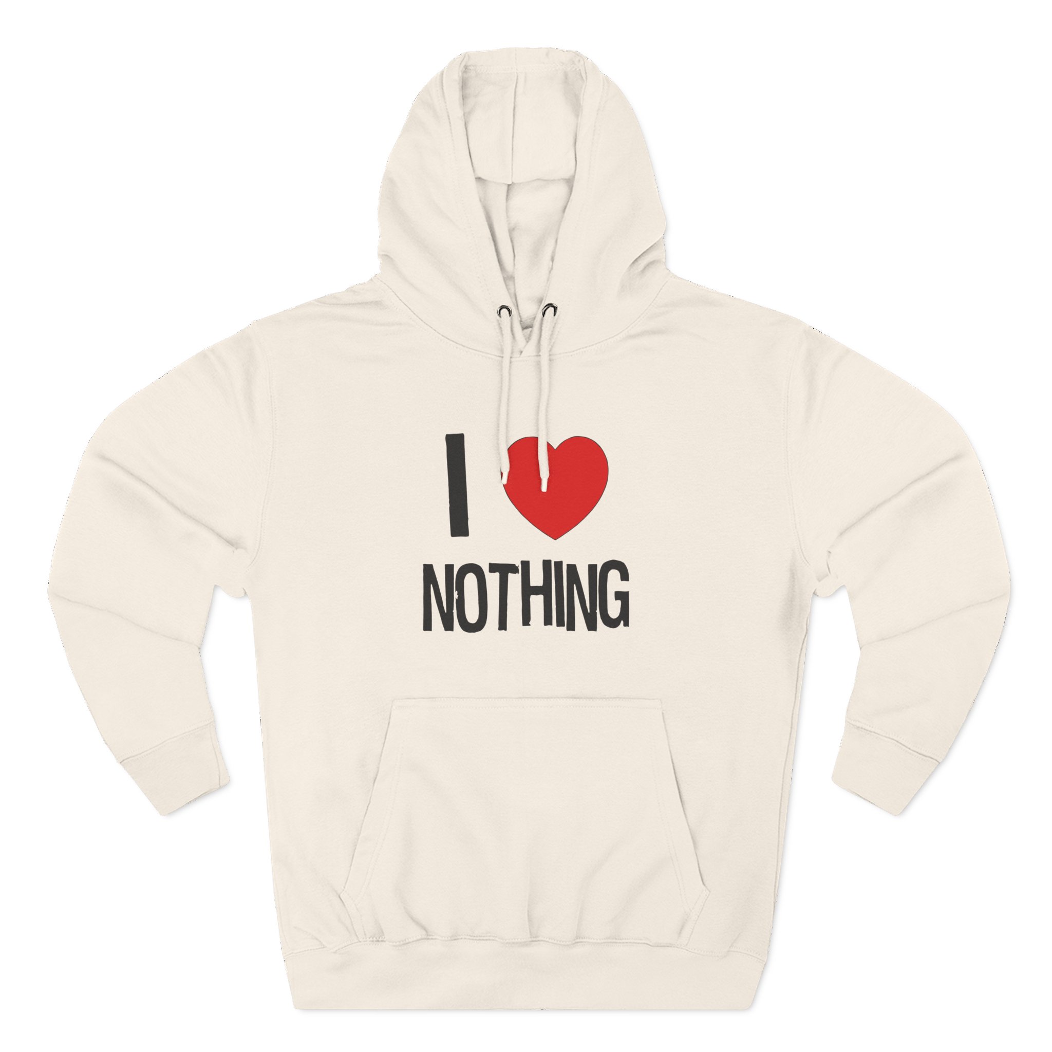 Armor for Sleep I Heart Nothing Three-panel Fleece Hoodie