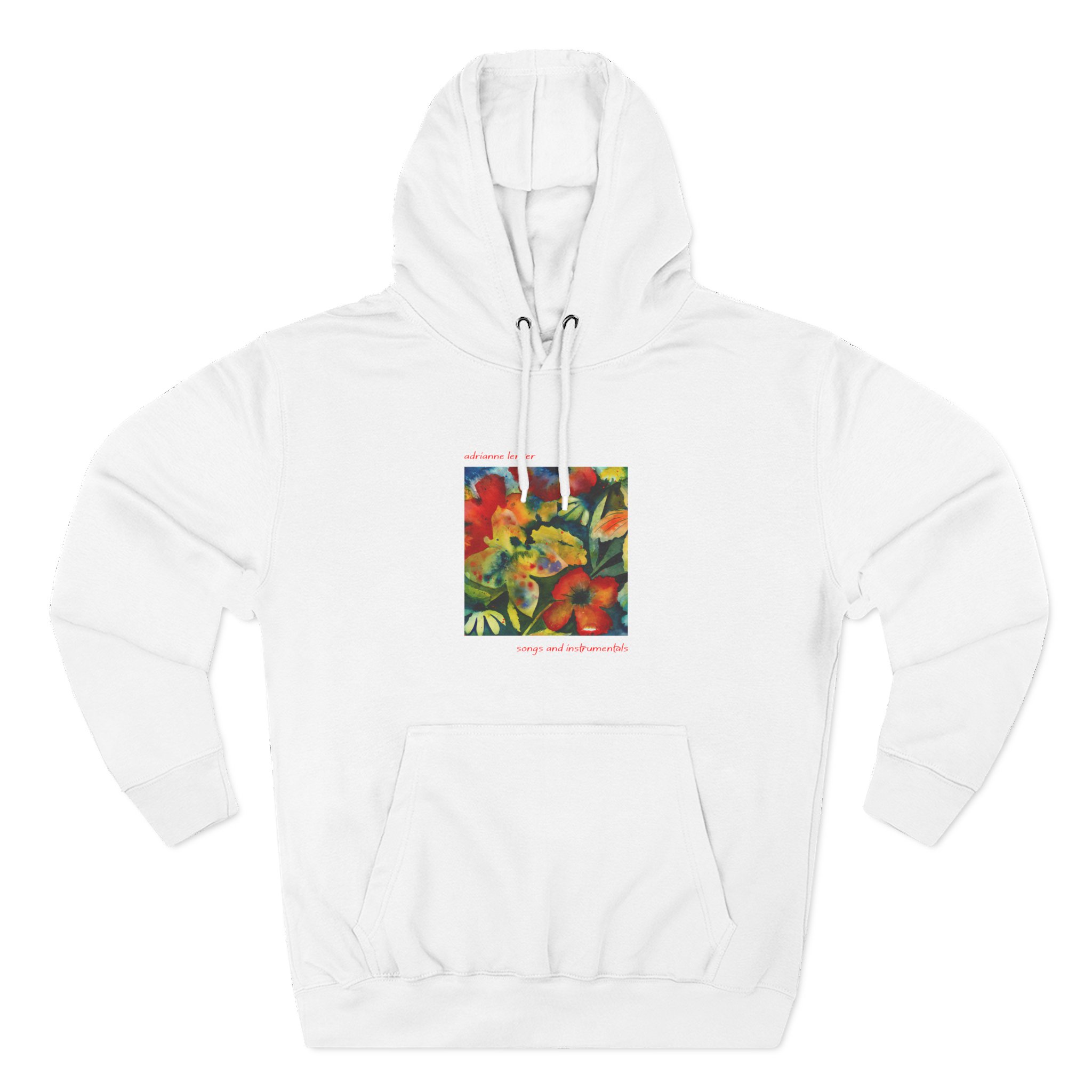 Adrianne Lenker Songs and Instrumentals Three-panel Fleece Hoodie