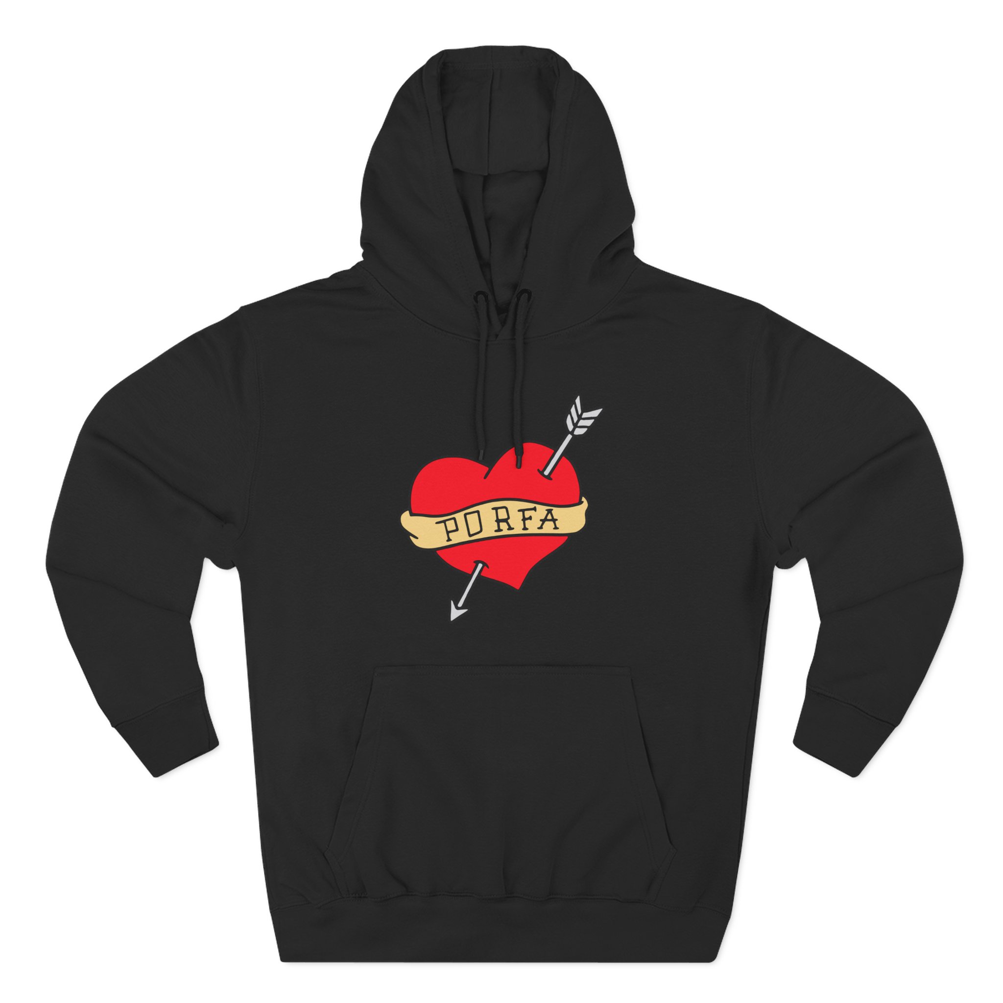 Porfa Lovestruck Three-Panel Fleece Hoodie
