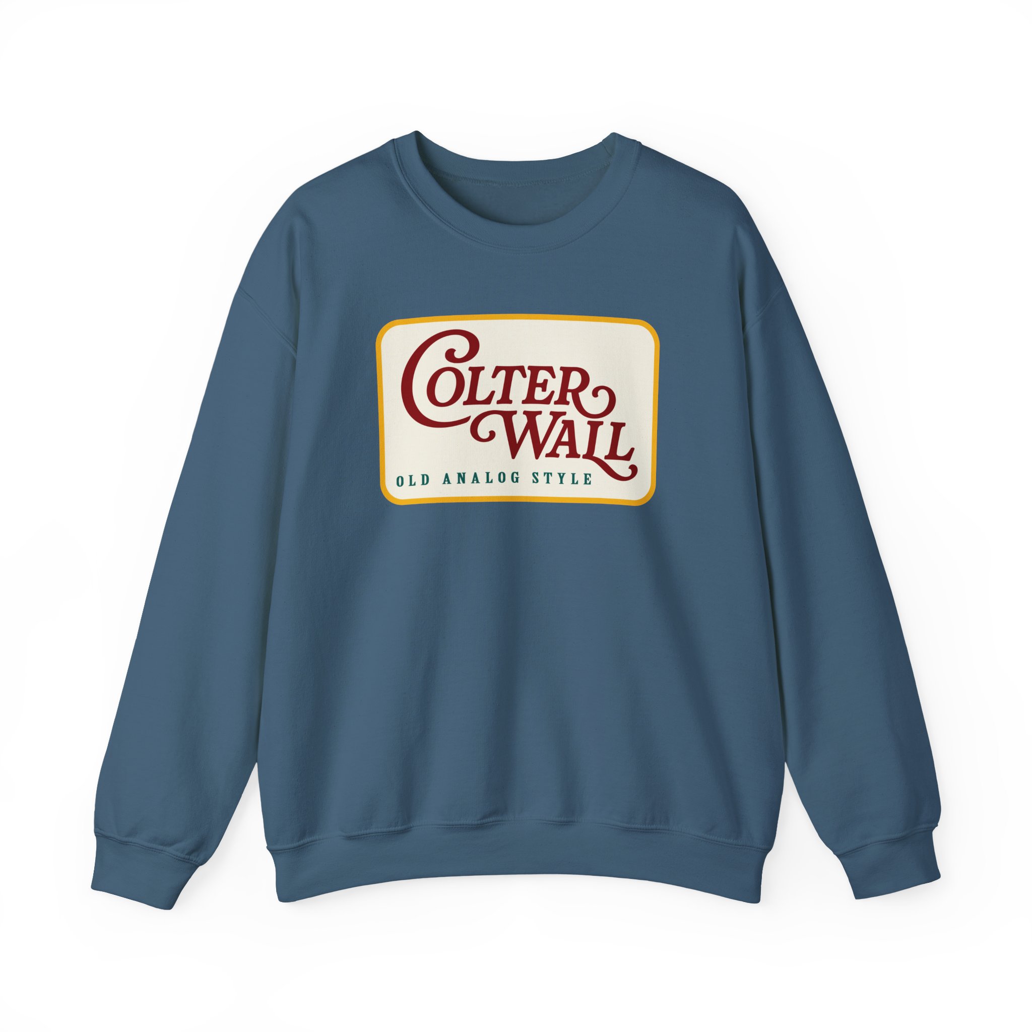 Colter Wall Old Analog Style Unisex Heavy Blendâ„¢ Crewneck Sweatshirt