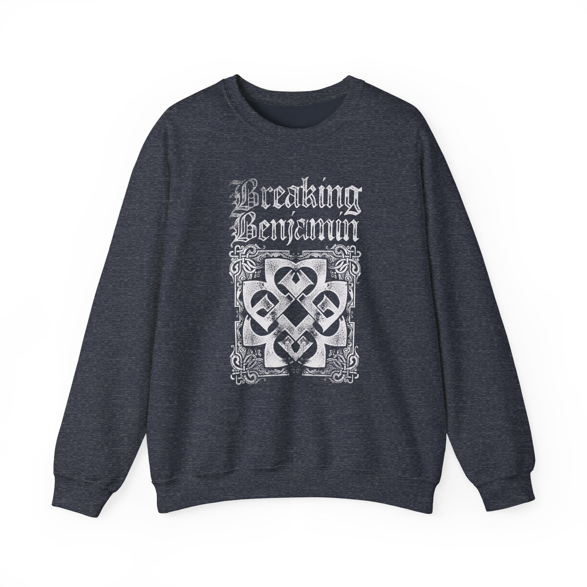 Breaking Benjamin Logo Unisex Heavy Blend Crewneck Sweatshirt