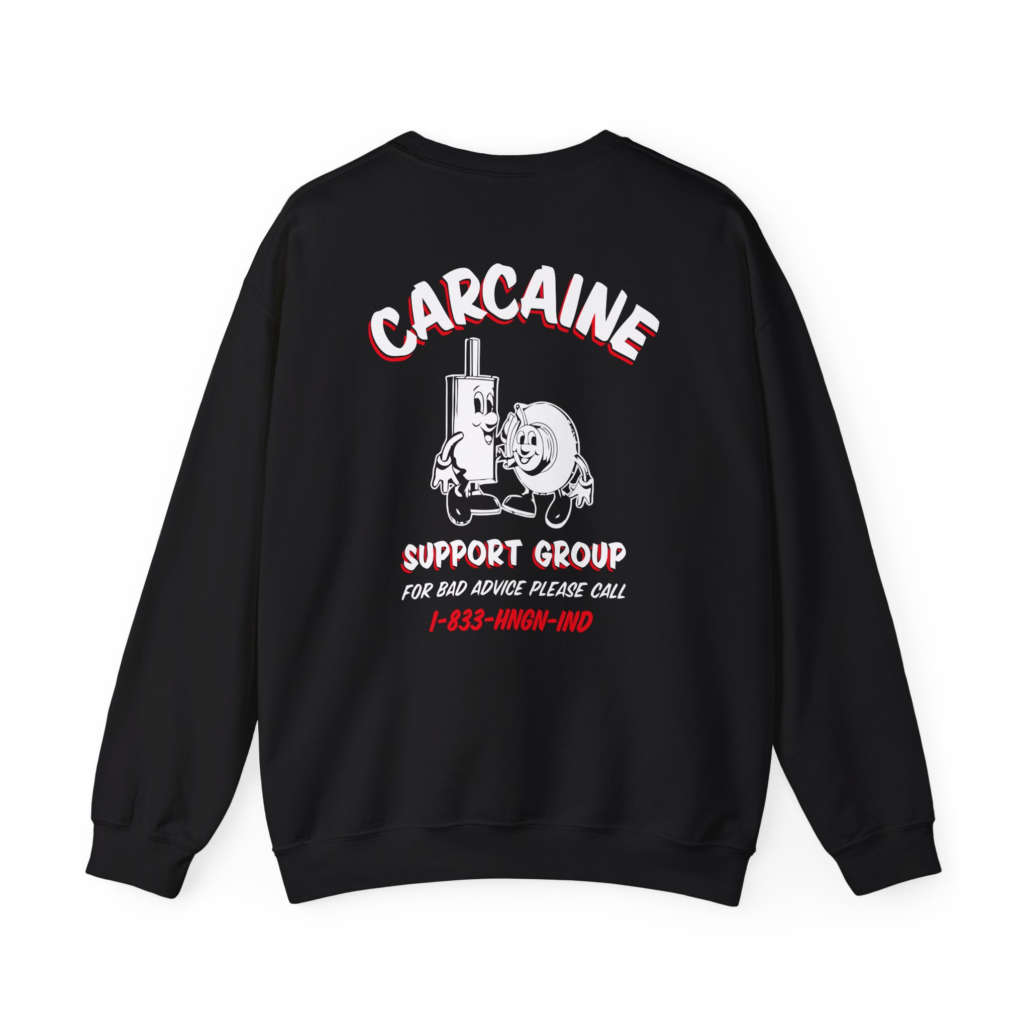 Ken Block Hoonigan Carcaine Support Group Unisex Heavy Blendâ„¢ Crewneck Sweatshirt