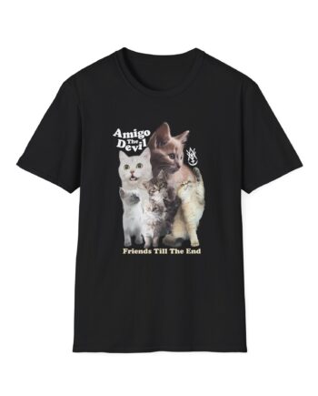 Amigo the Devil  Too Many Puppies Unisex Softstyle T-Shirt