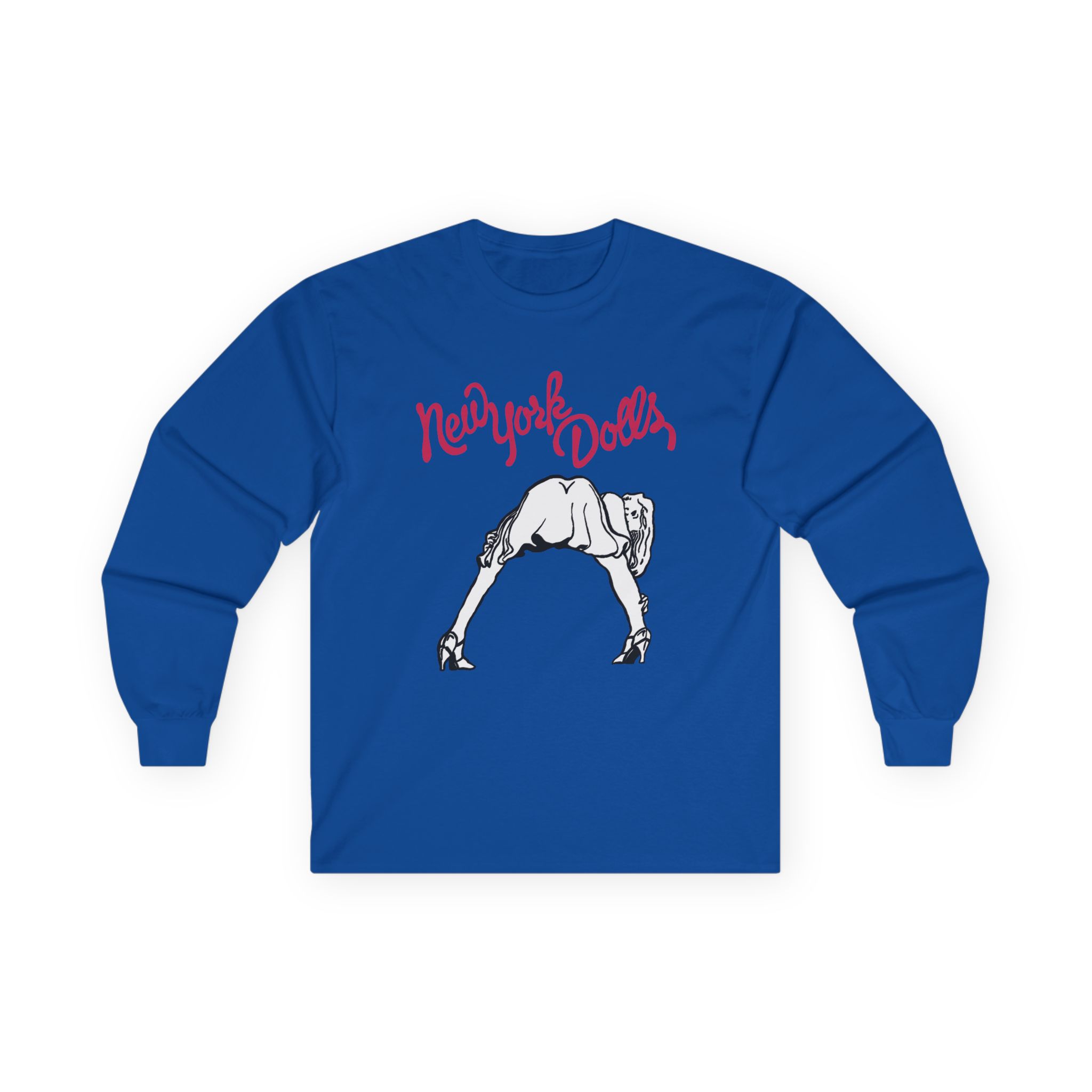 New York Dolls Lipstick Girl Unisex Ultra Cotton Long Sleeve Tee