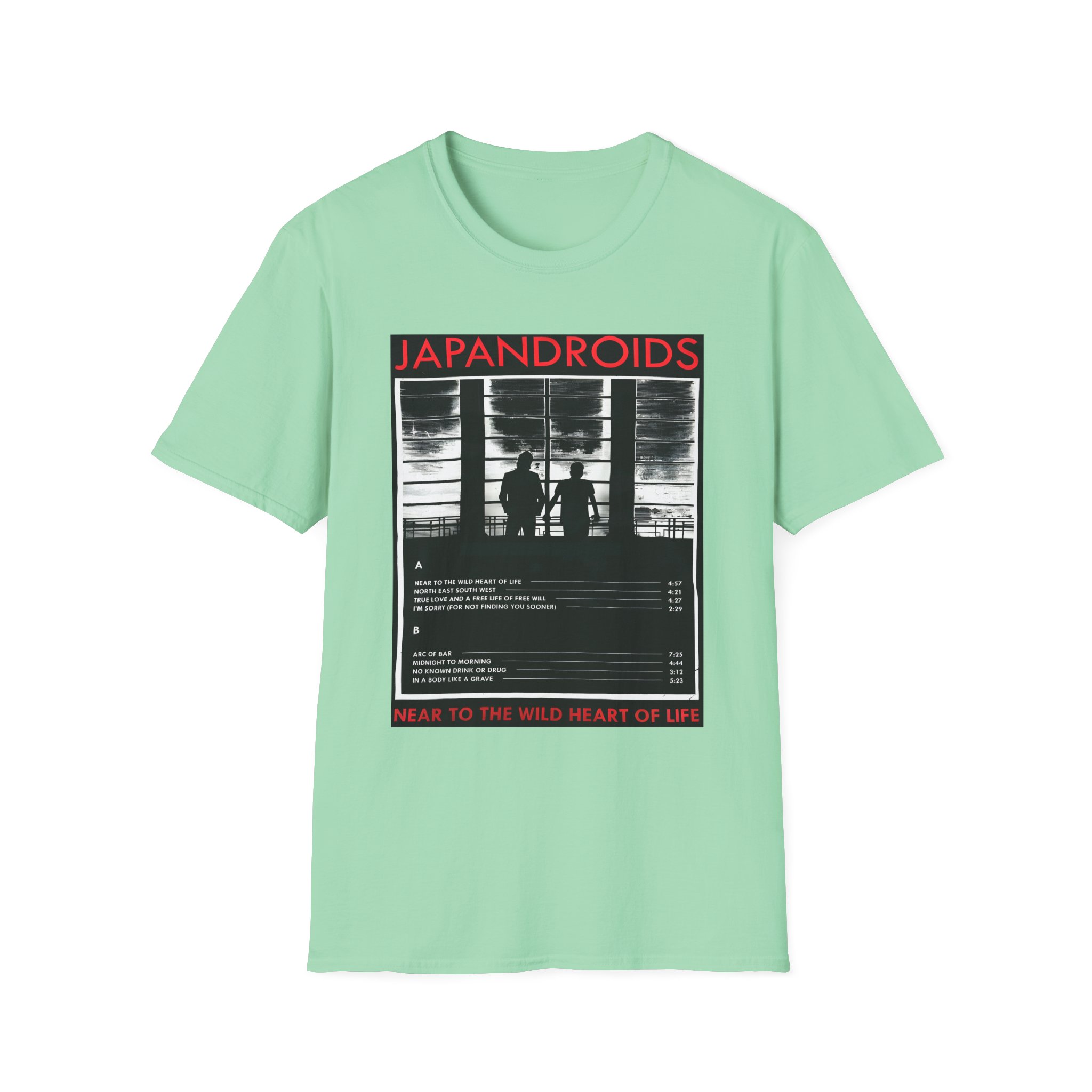 Japandroids Near to the Wild Heart of Life Unisex Softstyle T-Shirt