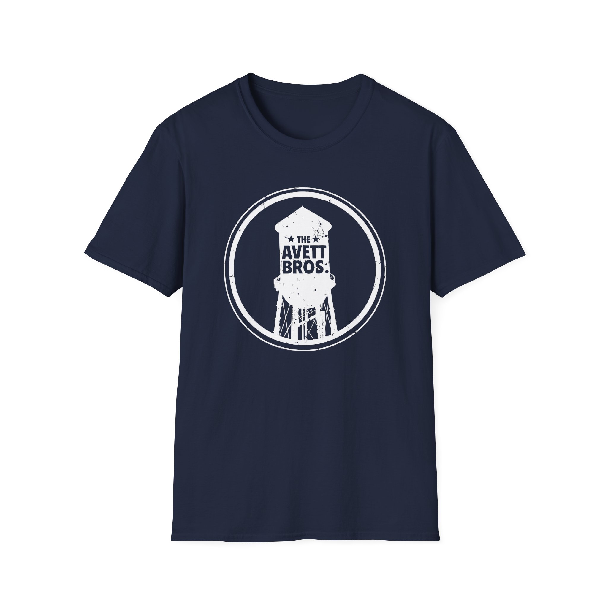 Avett Brothers Water Tower Unisex Softstyle T-Shirt