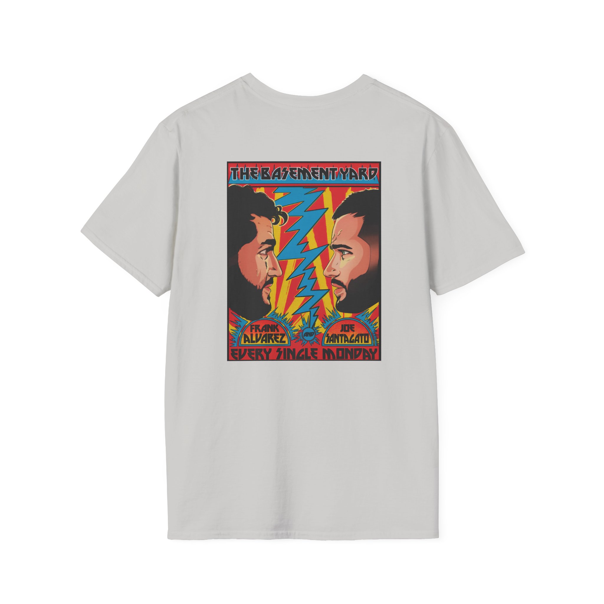 The Basement Yard Face Off Unisex Softstyle T-Shirt