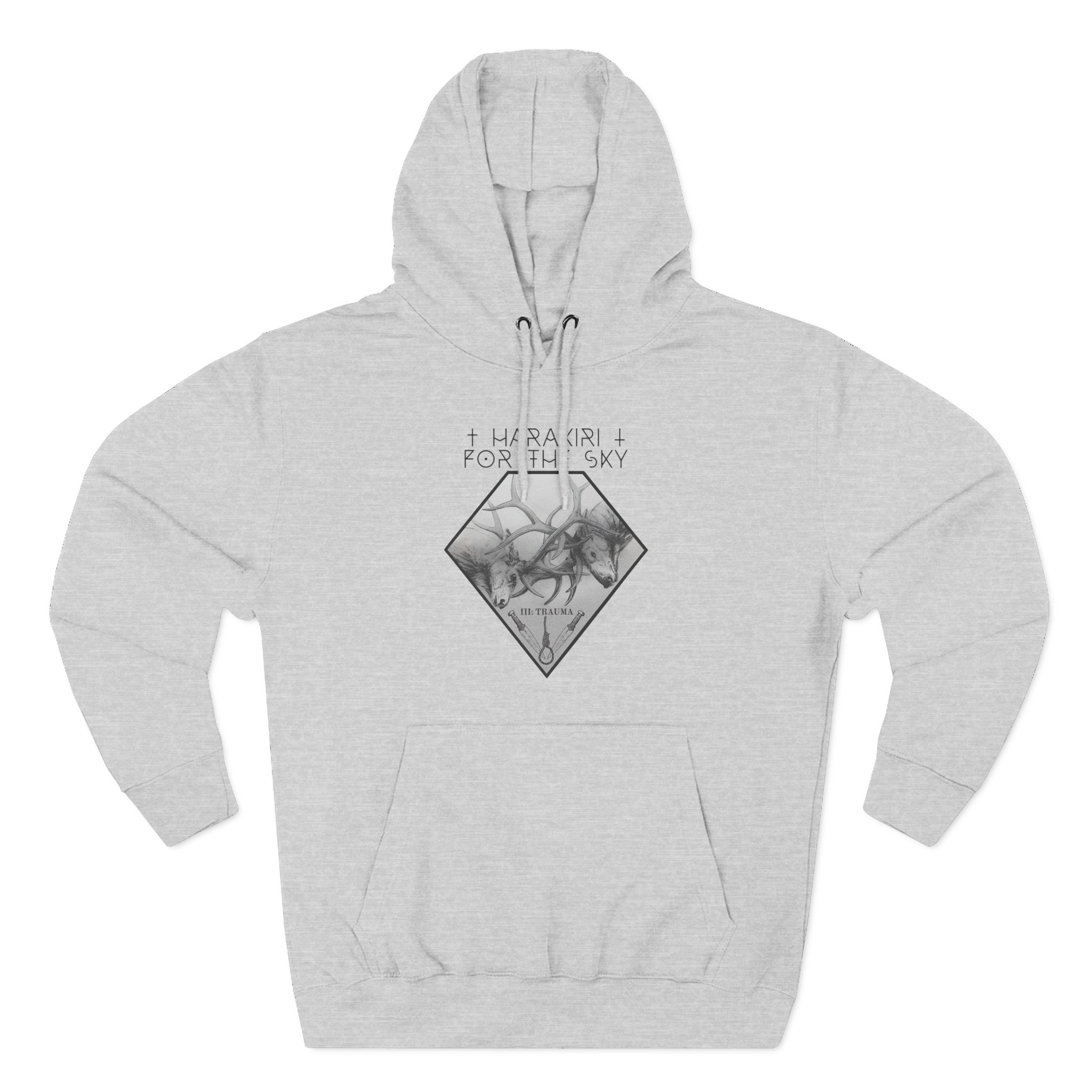 Harakiri for the Sky Trauma Three-Panel Fleece Hoodie