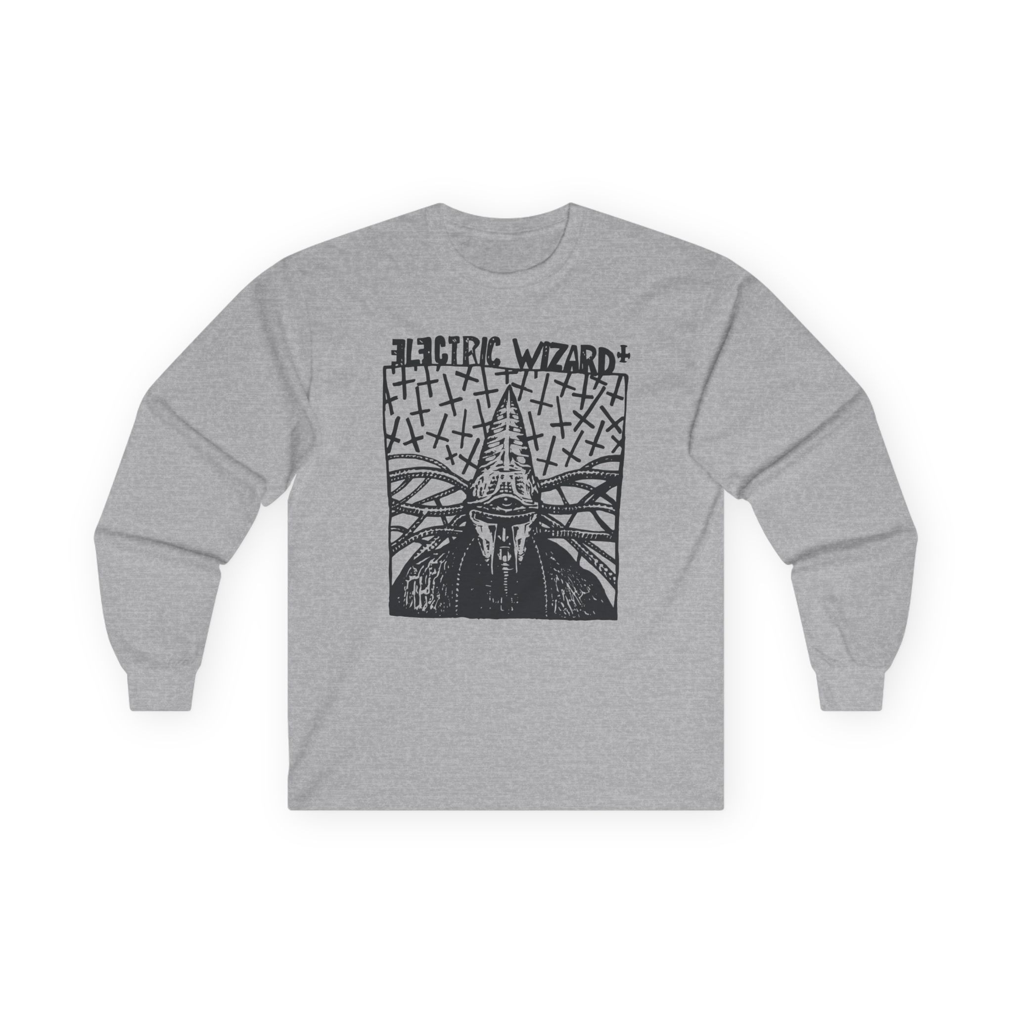 Electric Wizard Doom Sludge Stoner Metal Poster Unisex Ultra Cotton Long Sleeve Tee