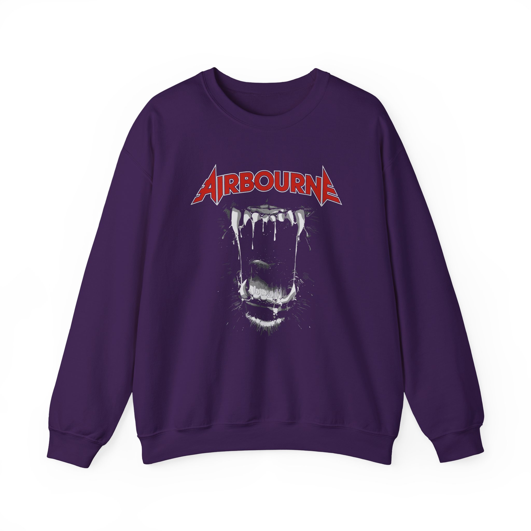 Airbourne Black Dog Barking Tracks Unisex Heavy Blendâ„¢ Crewneck Sweatshirt