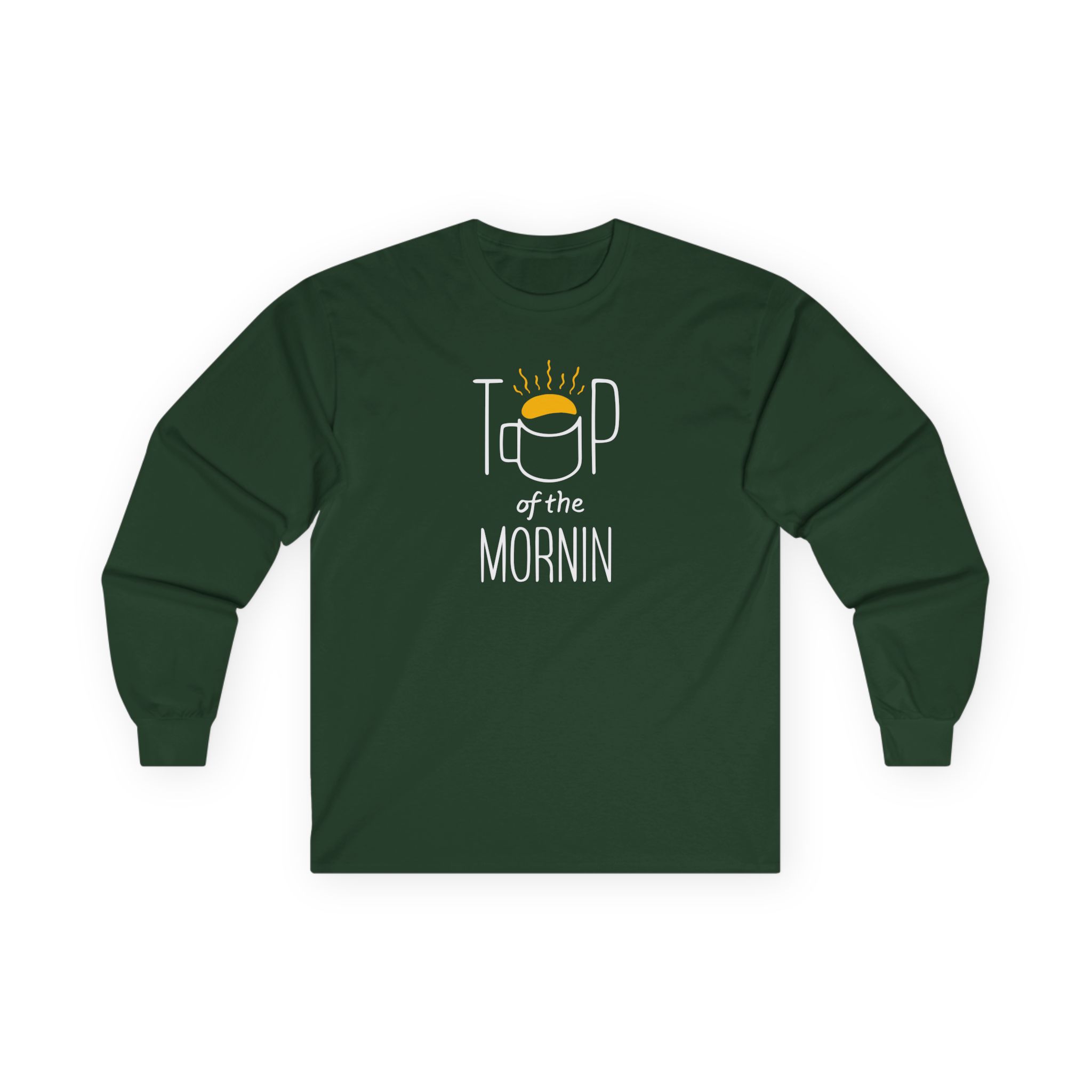 Top of the Morning Coffee Unisex Ultra Cotton Long Sleeve Tee