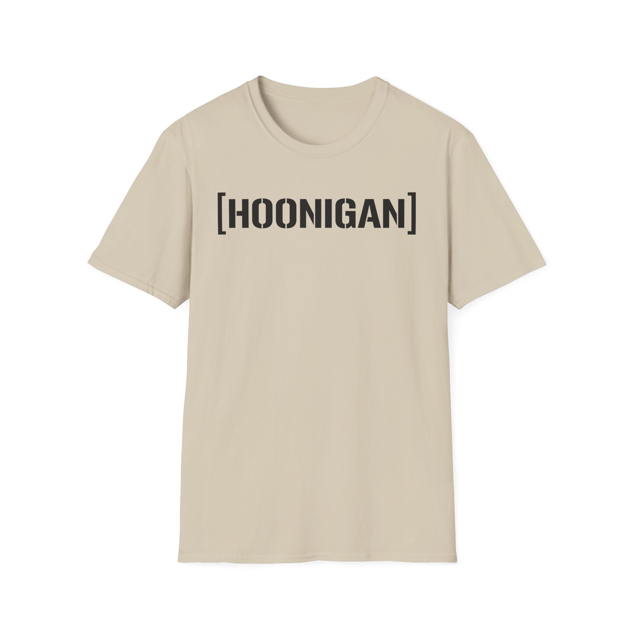 Hoonigan Bracket Censor Bar Logo Unisex Softstyle T-Shirt