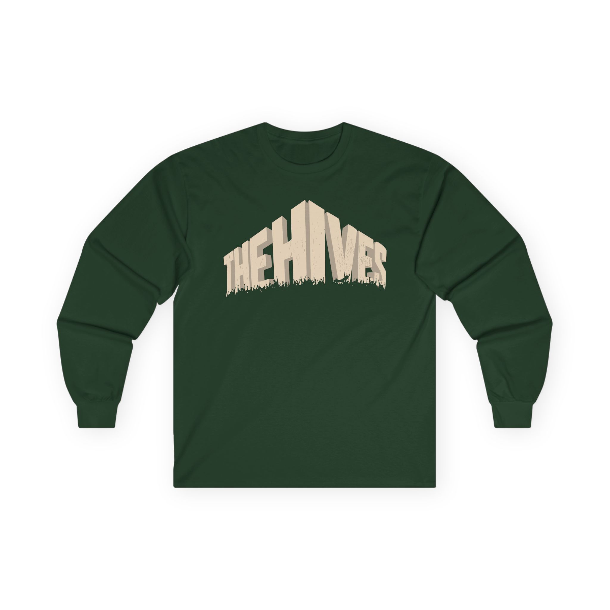 The Hives 3d Hives Logo Unisex Ultra Cotton Long Sleeve Tee
