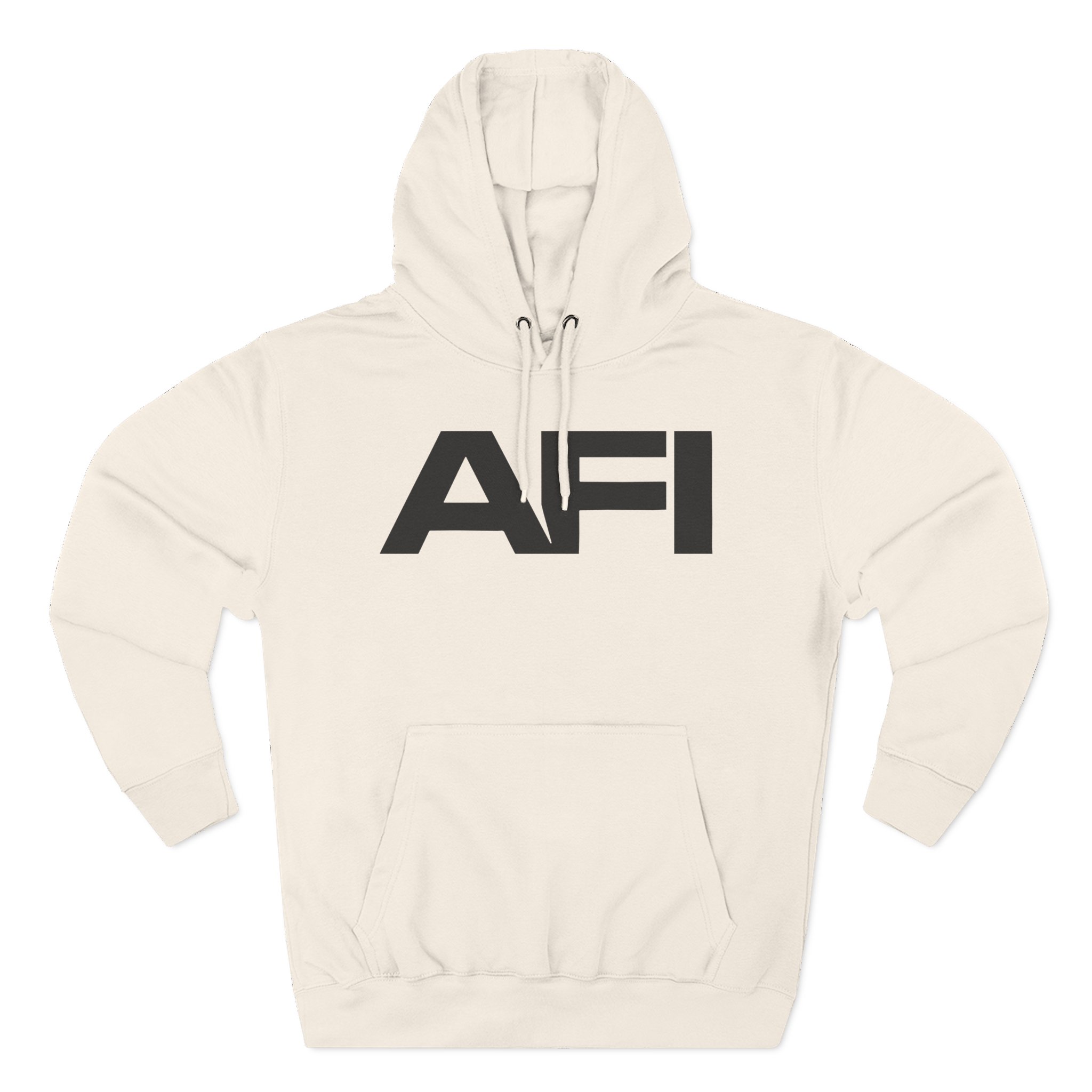 Afi Logo Three-Panel Fleece Hoodie