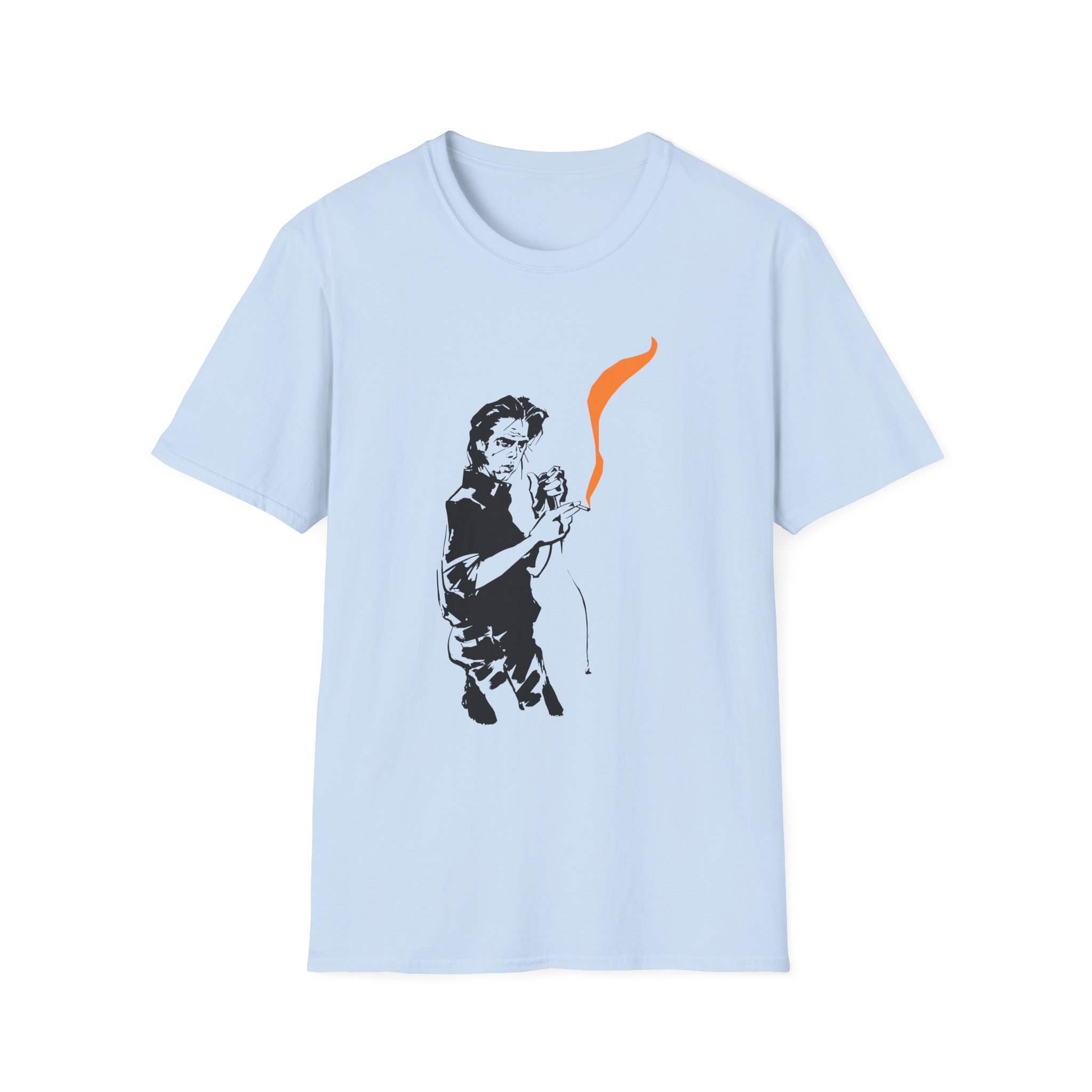 Nick Cave Smoking Unisex Softstyle T-Shirt
