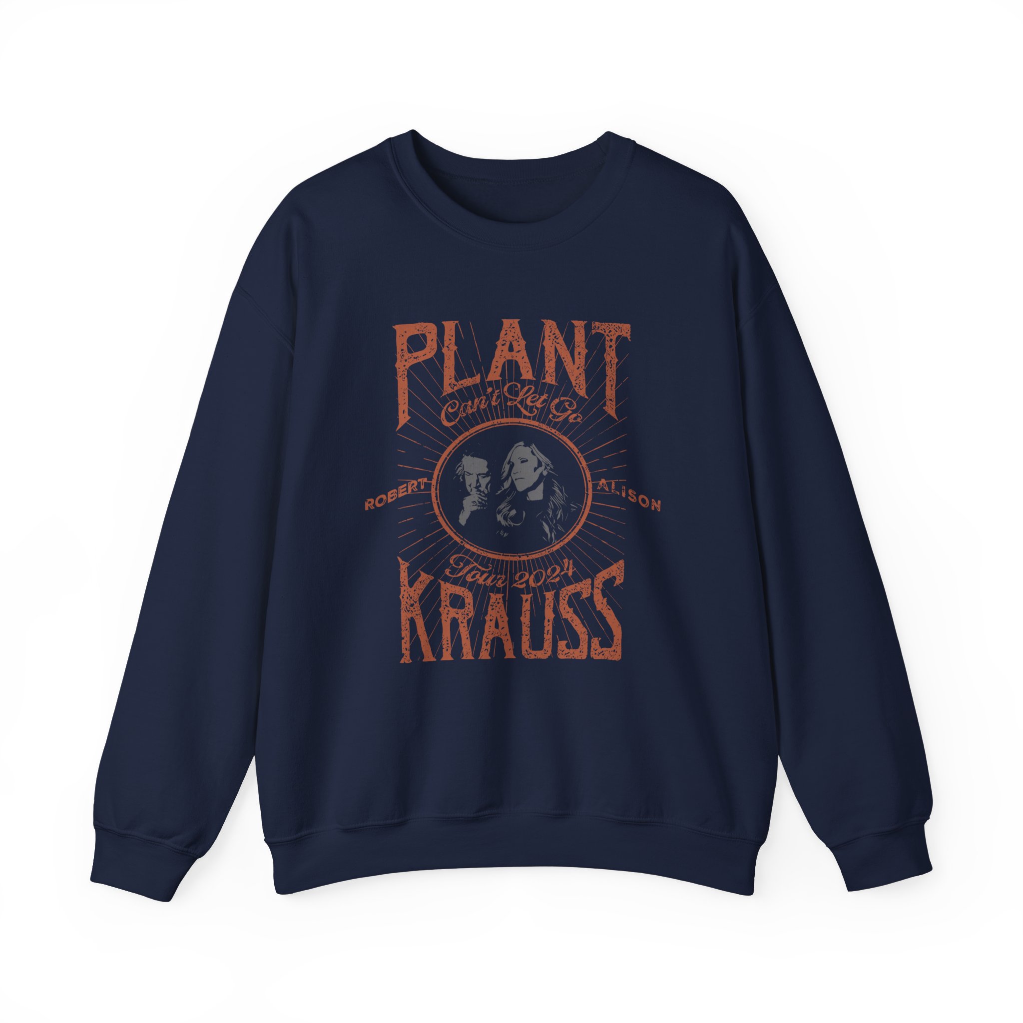 Robert Plant Tour Label Unisex Heavy Blendâ„¢ Crewneck Sweatshirt