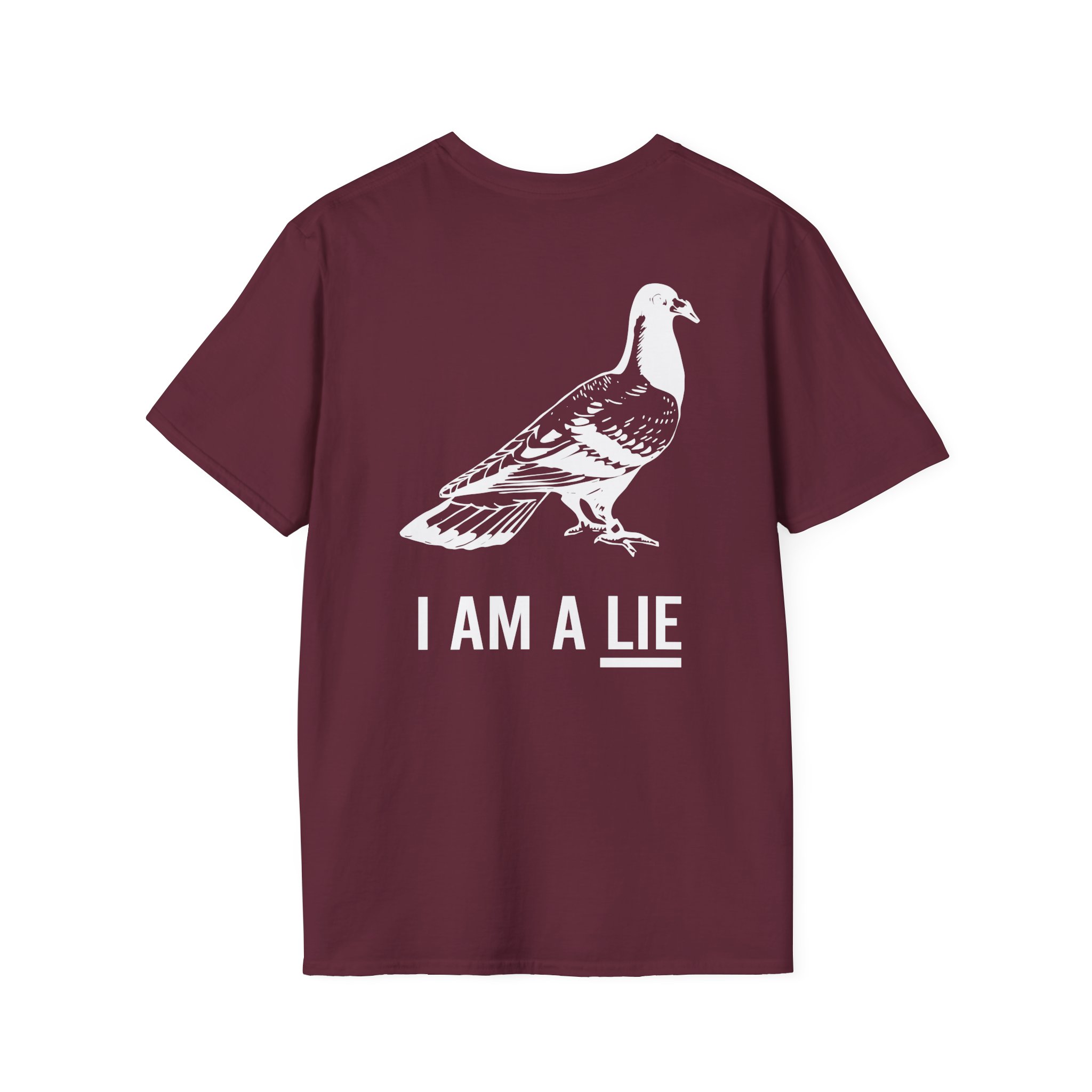 Birds Arent Real I am a Lie Unisex Softstyle T-Shirt
