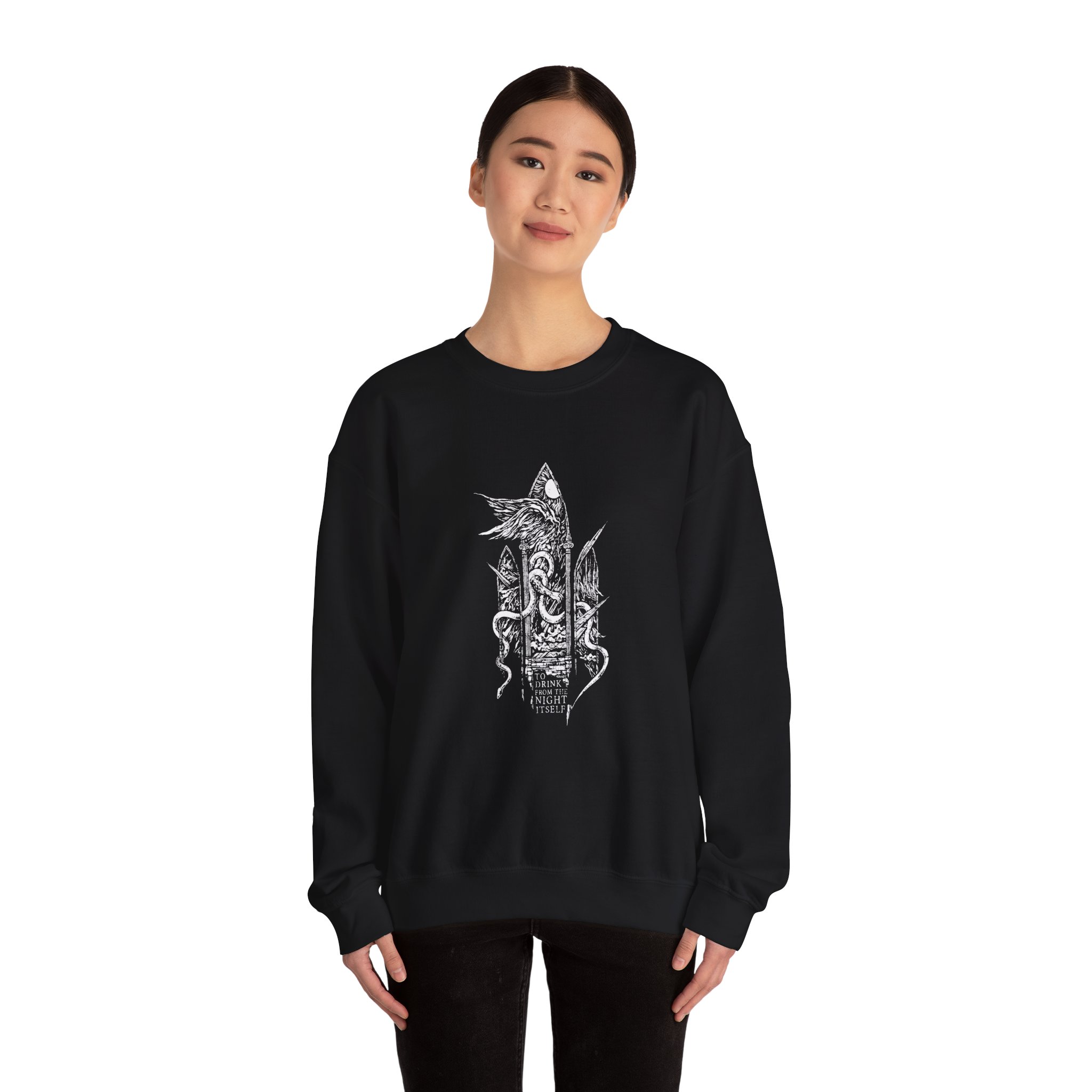 At the Gates Swedish Death Metal Since 1990 Unisex Heavy Blend Crewneck Sweatshirt