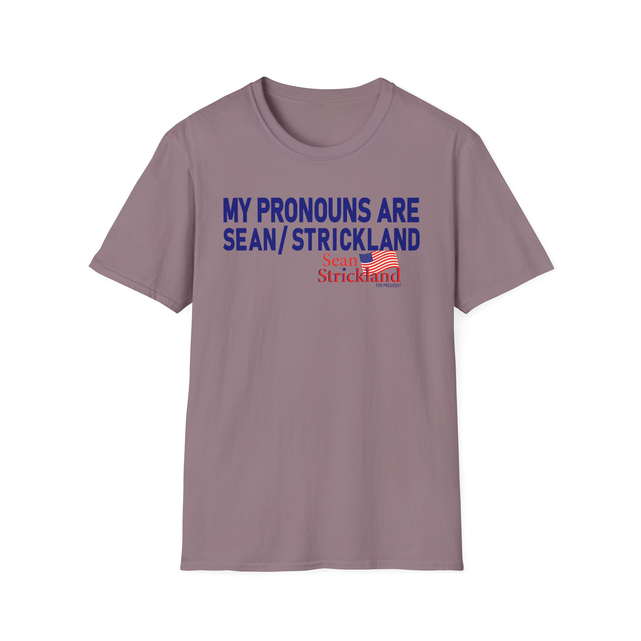 Sean Strickland My Pronouns Are Unisex Softstyle T-Shirt