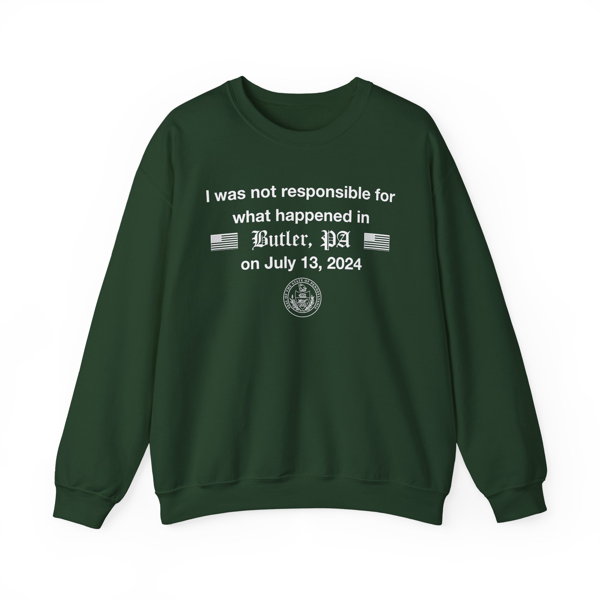 Jschlatt the Presidential Mishap Unisex Heavy Blendâ„¢ Crewneck Sweatshirt
